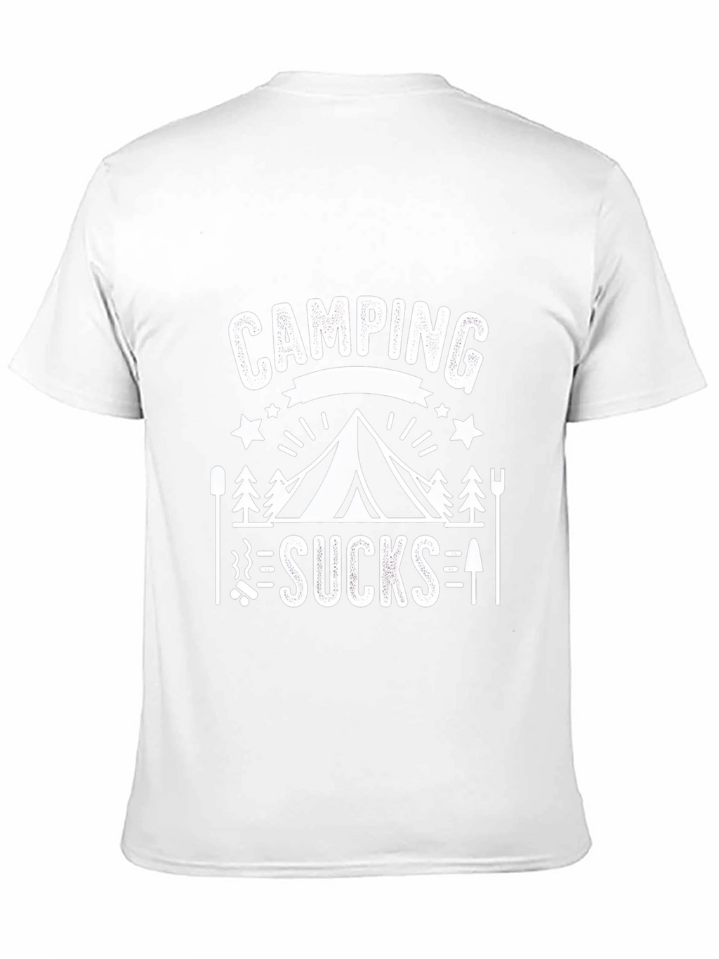 Camping Sucks T-Shirt - Humorous Outdoor Apparel