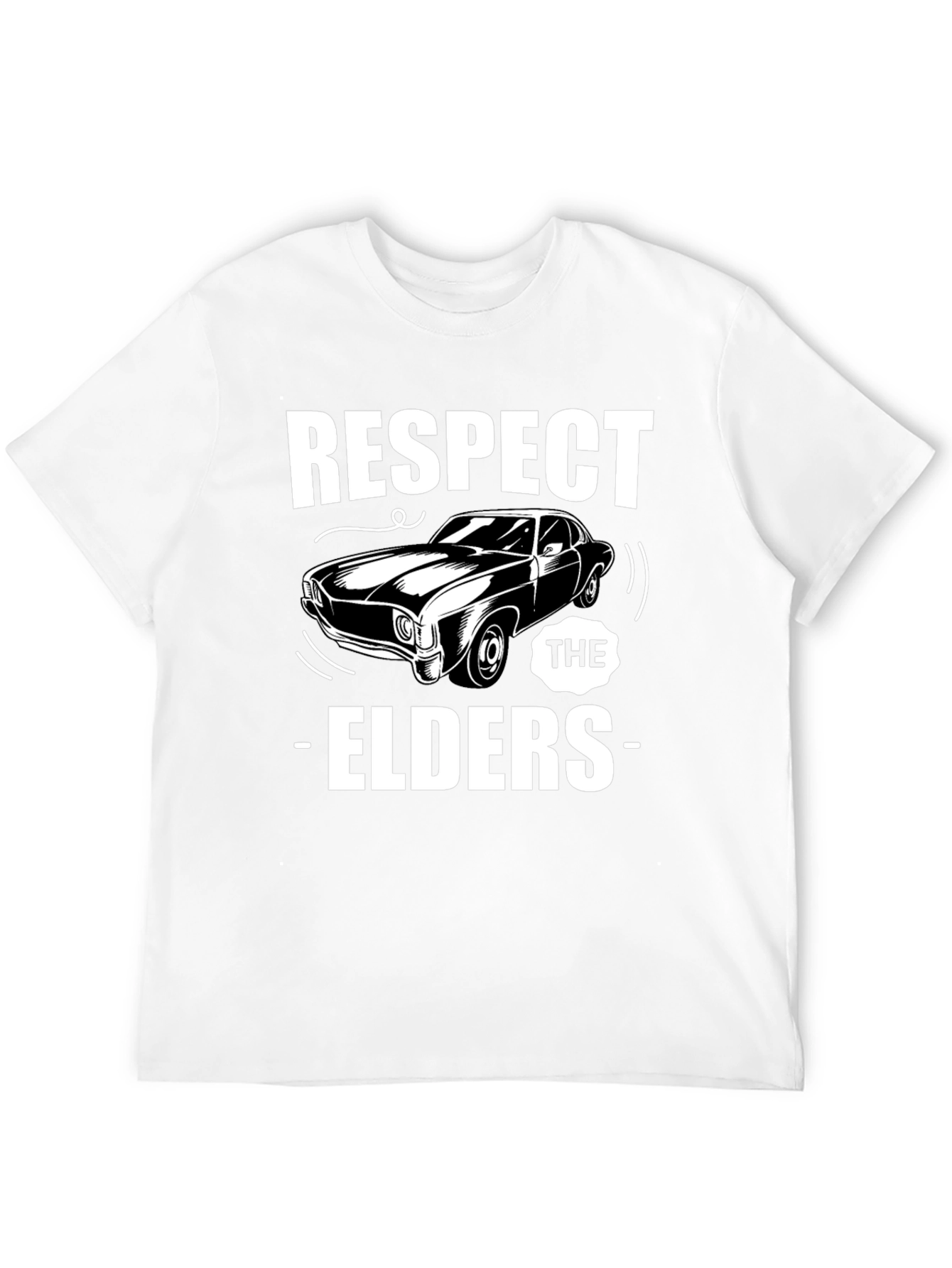 Respect The Elders Car T-Shirt