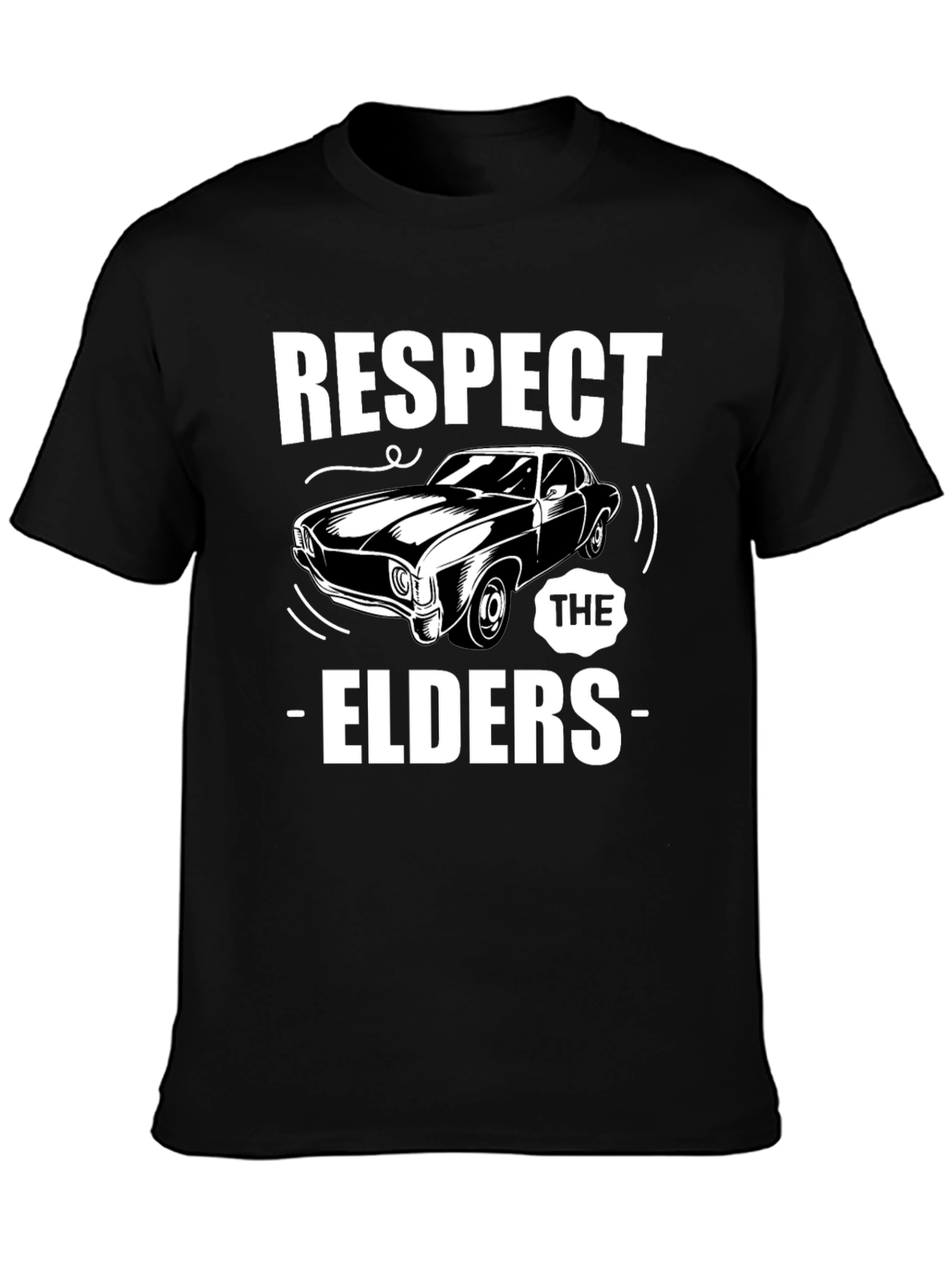 Respect The Elders Car T-Shirt