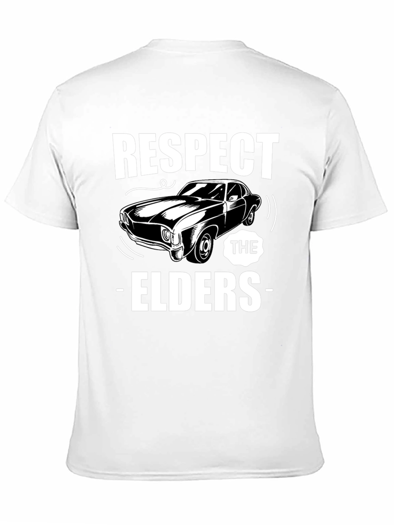 Respect The Elders Car T-Shirt