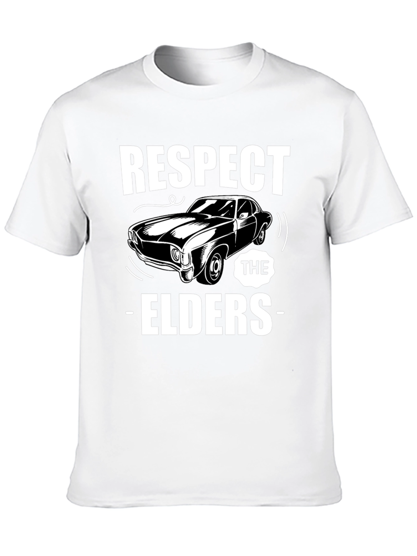 Respect The Elders Car T-Shirt
