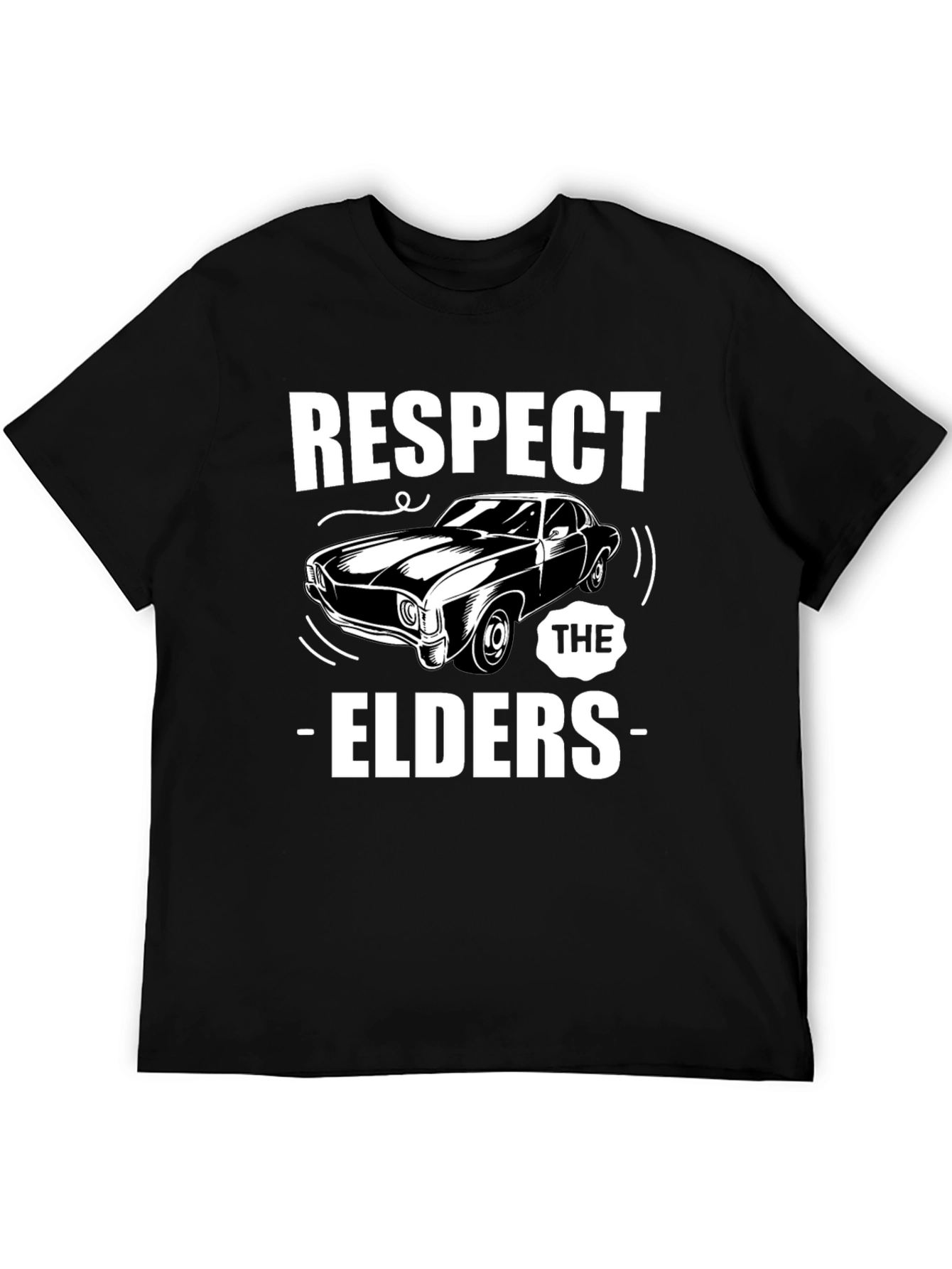 Respect The Elders Car T-Shirt