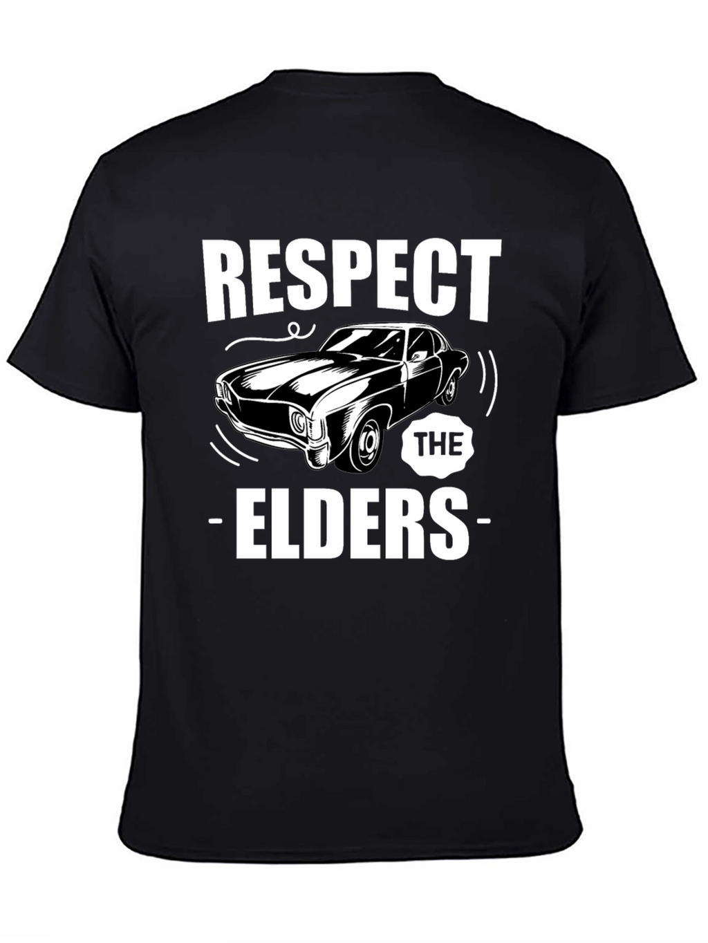 Respect The Elders Car T-Shirt