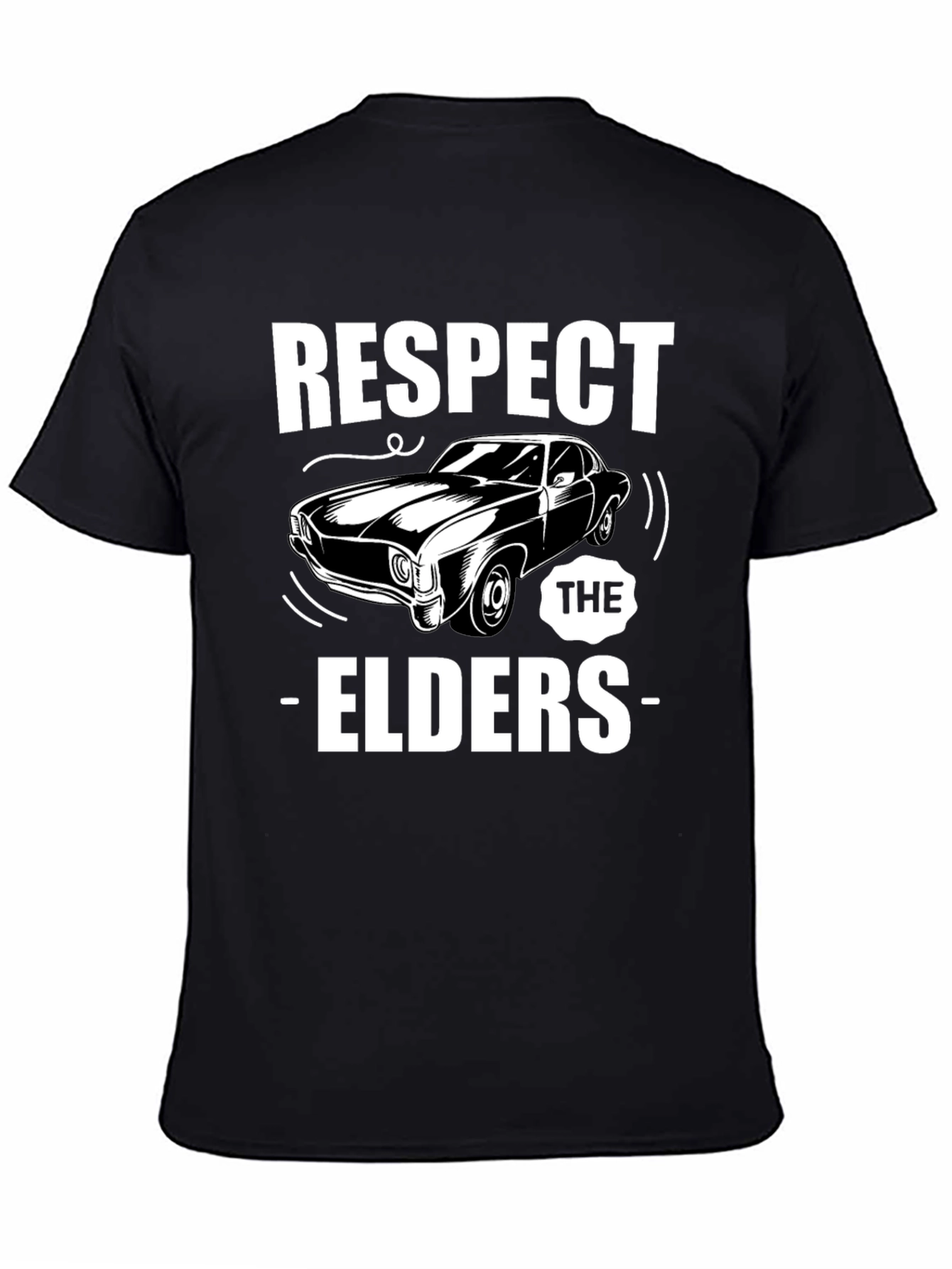 Respect The Elders Car T-Shirt