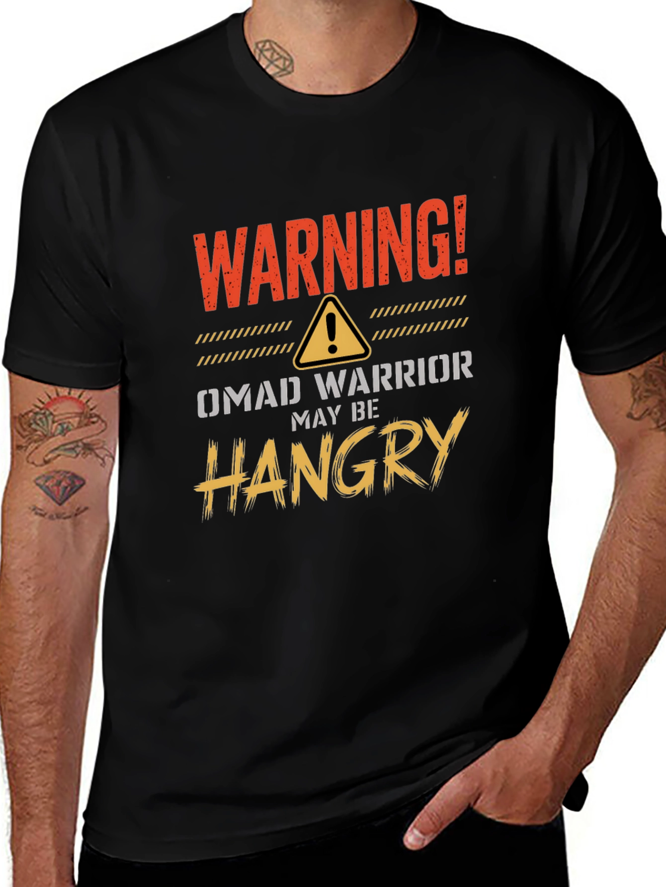 Warning! OMAD Warrior Hangry T-Shirt