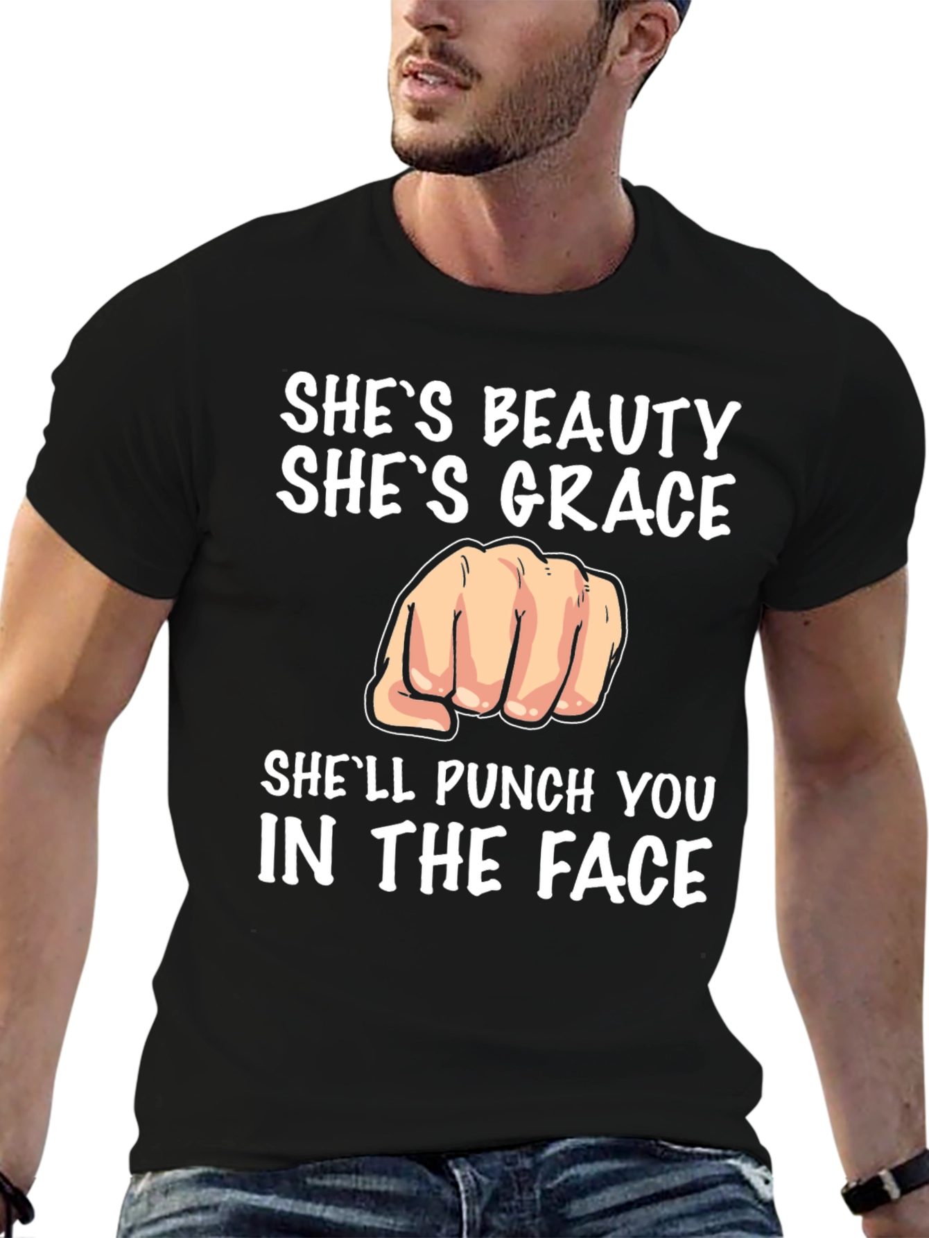 Shes Beauty Shes Grace Graphic Tee