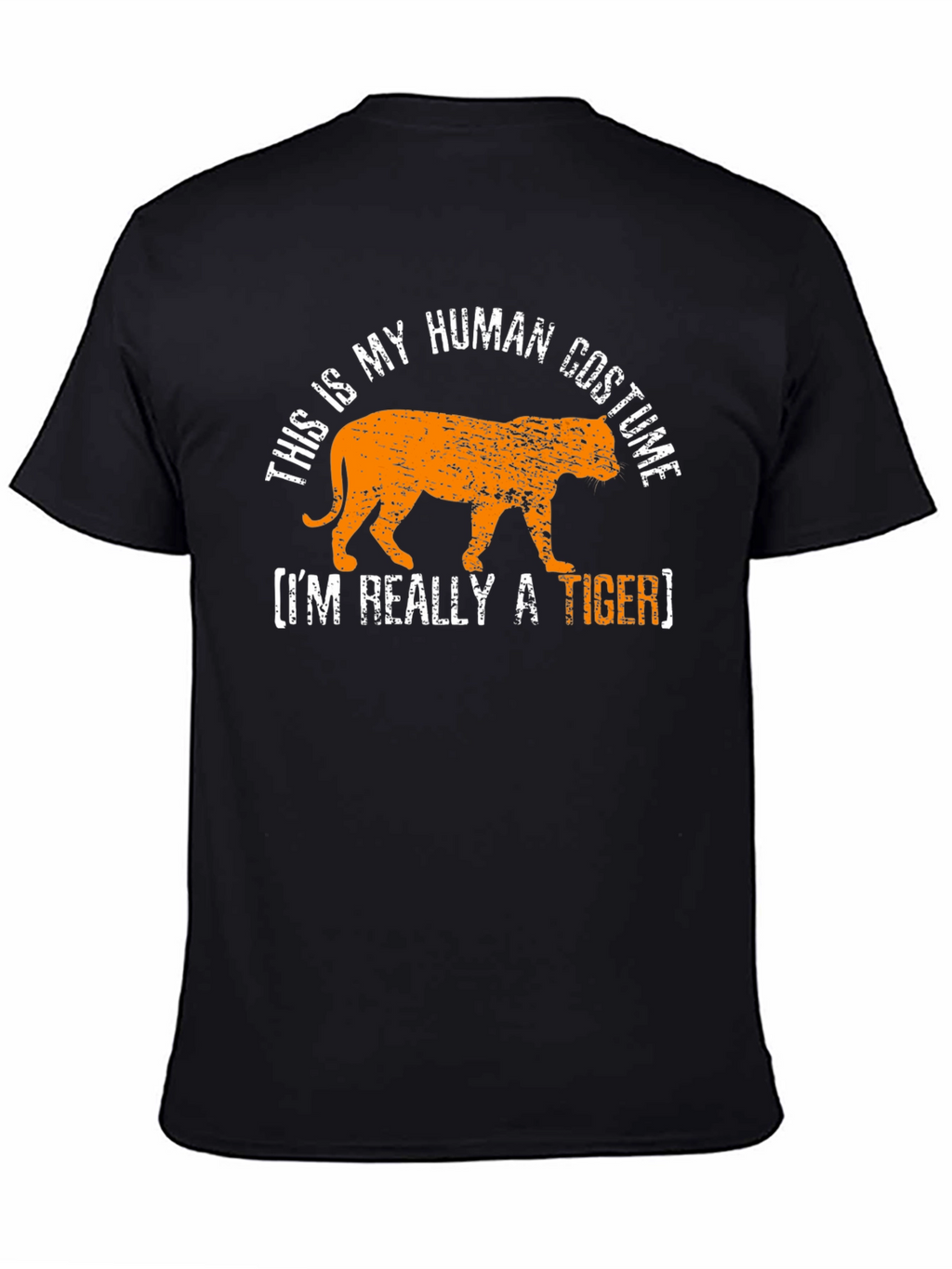 Human Costume Tiger Graphic T-Shirt
