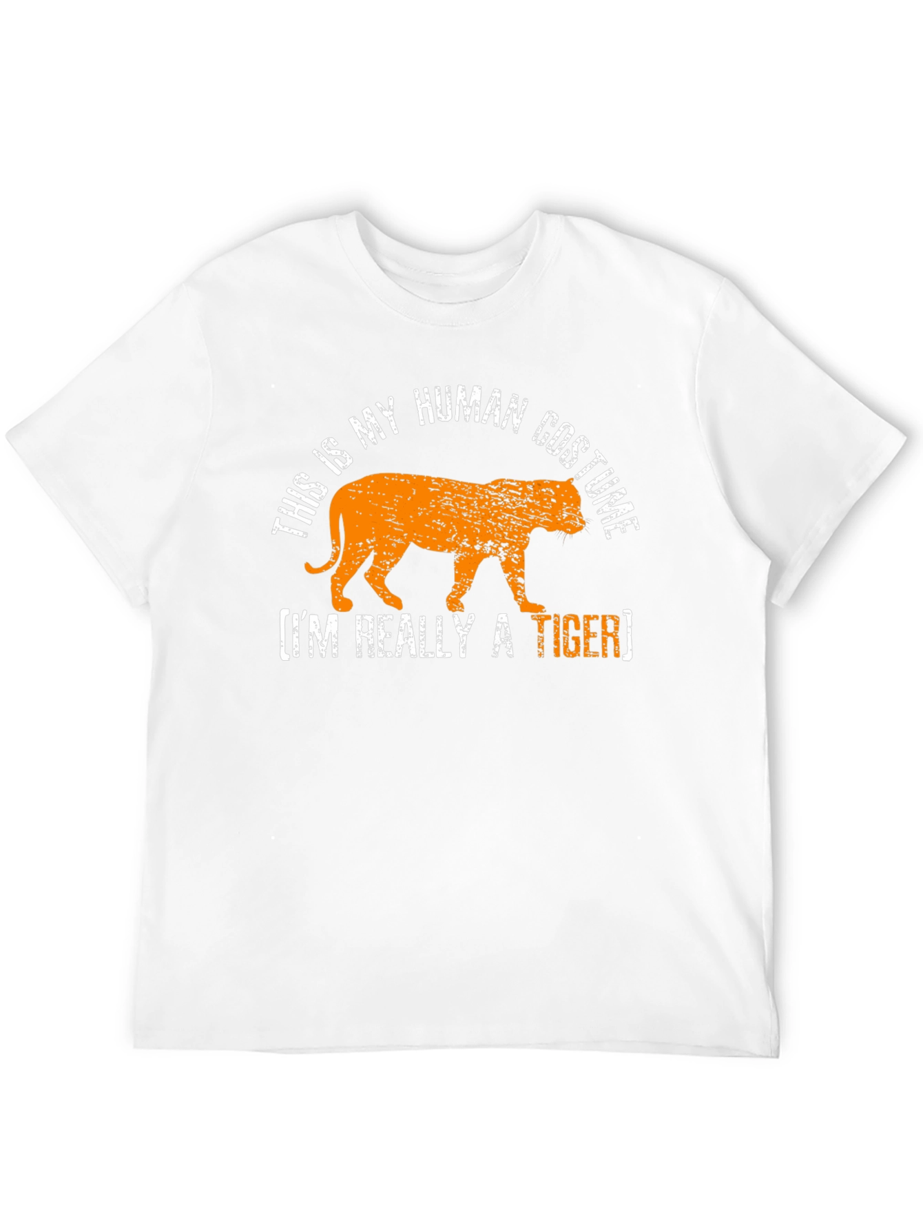 Human Costume Tiger Graphic T-Shirt