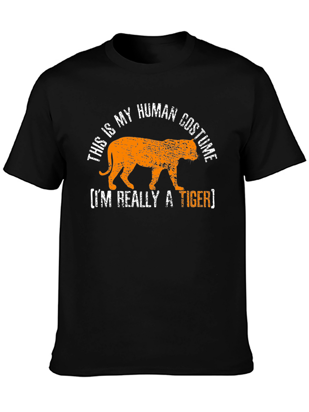 Human Costume Tiger Graphic T-Shirt