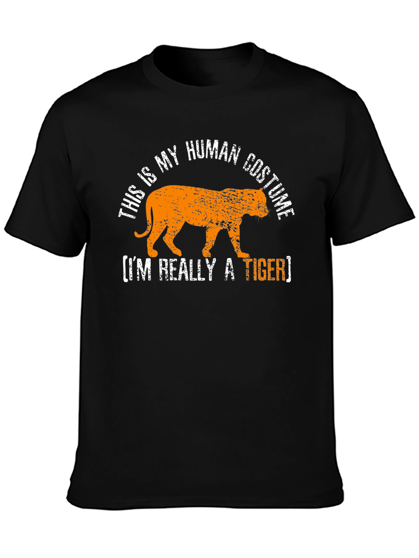 Human Costume Tiger Graphic T-Shirt