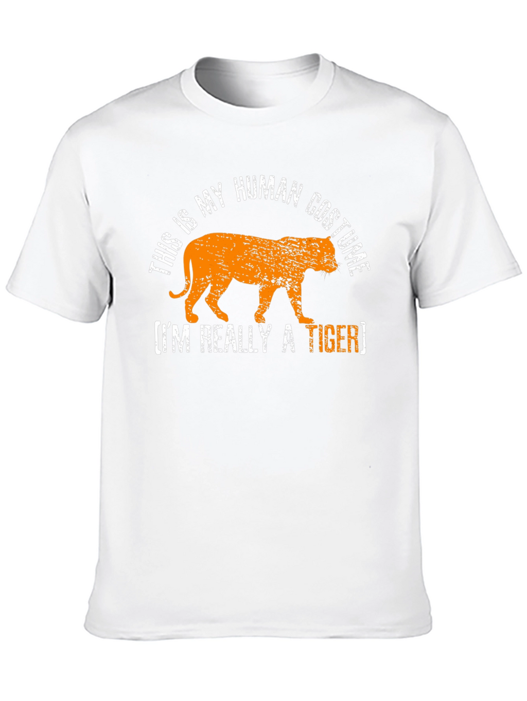 Human Costume Tiger Graphic T-Shirt