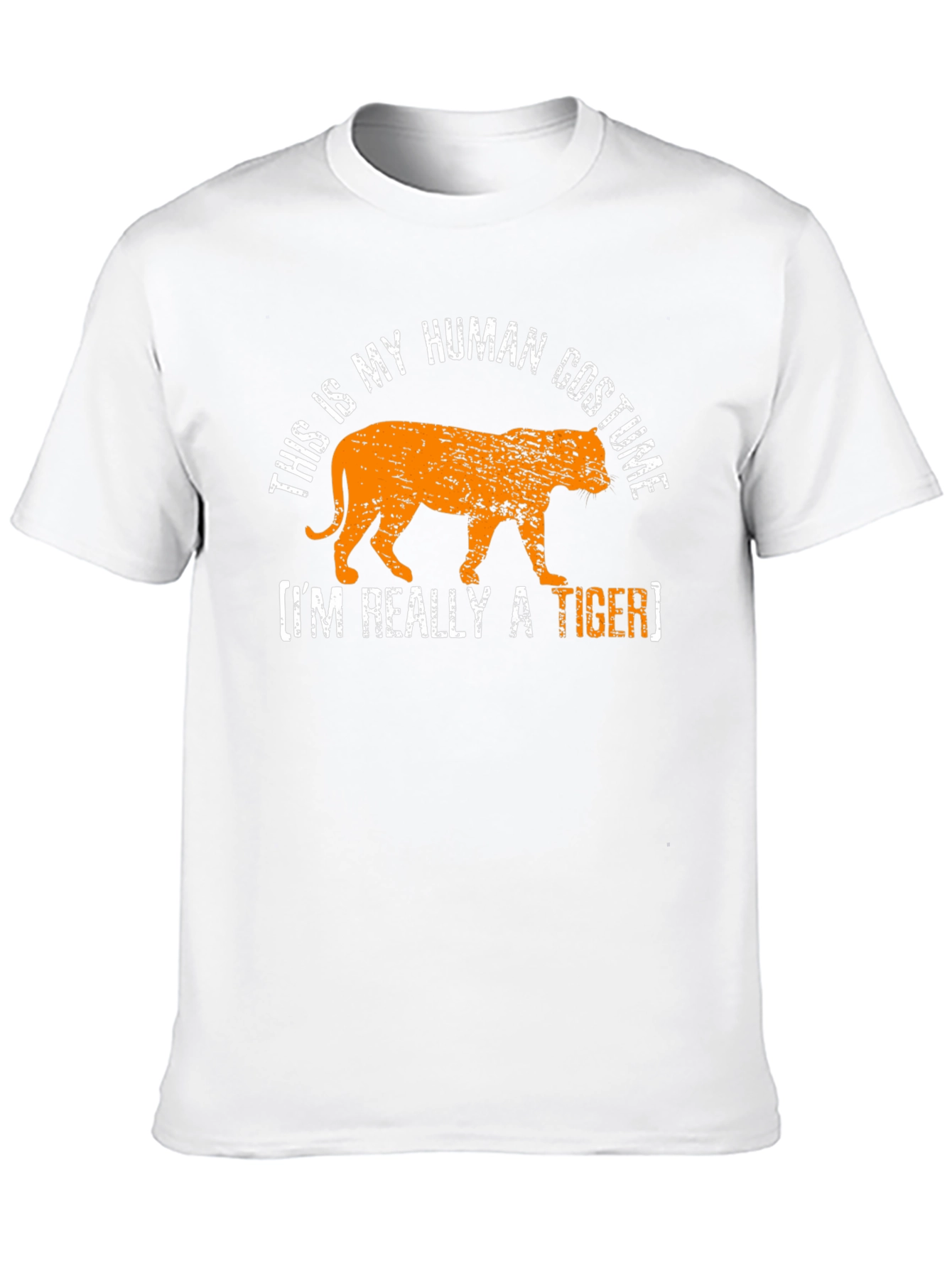 Human Costume Tiger Graphic T-Shirt