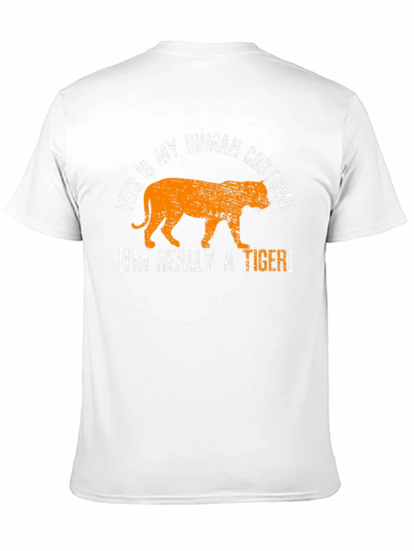 Human Costume Tiger Graphic T-Shirt