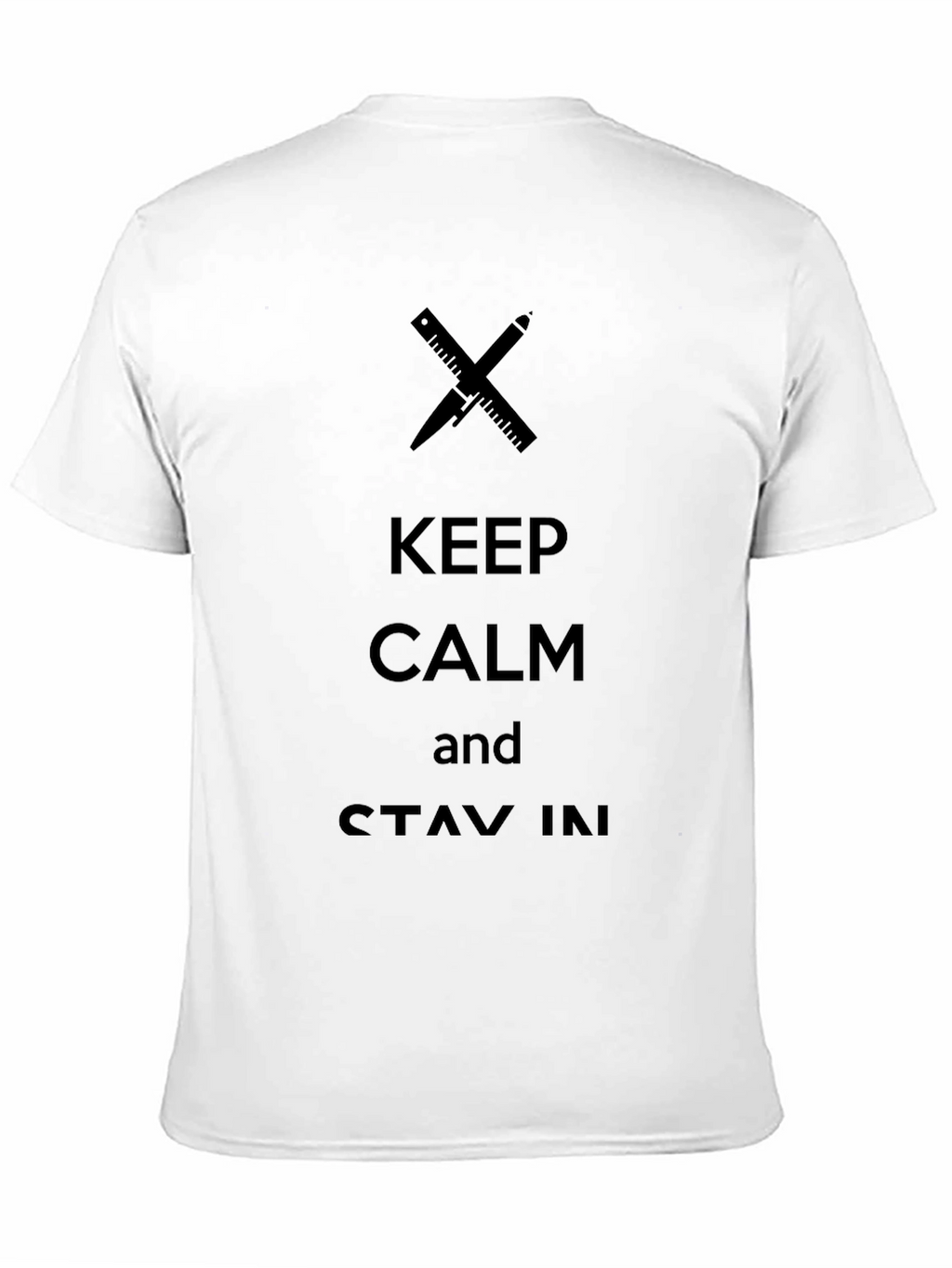 Keep Calm Architect Graphic T-Shirt - Stay In