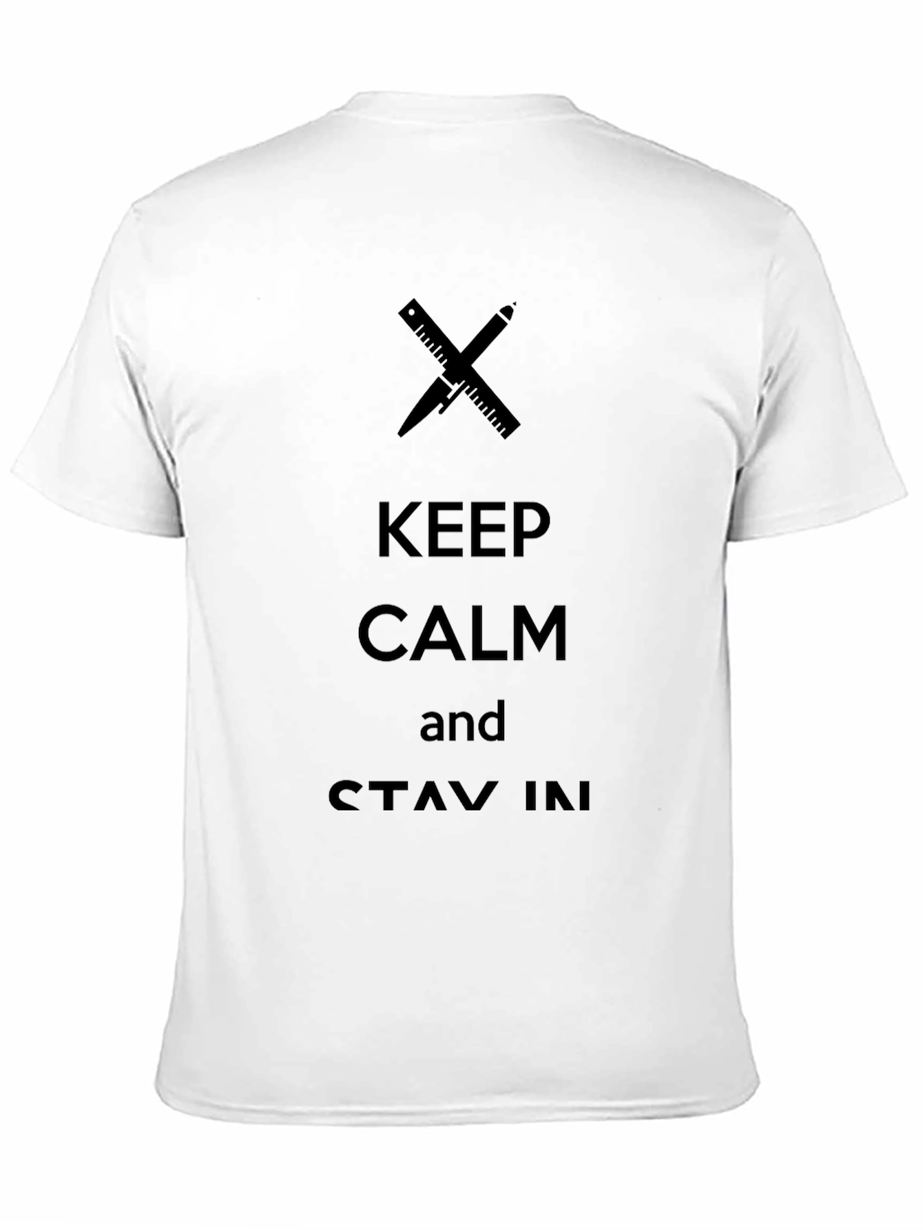 Keep Calm Architect Graphic T-Shirt - Stay In