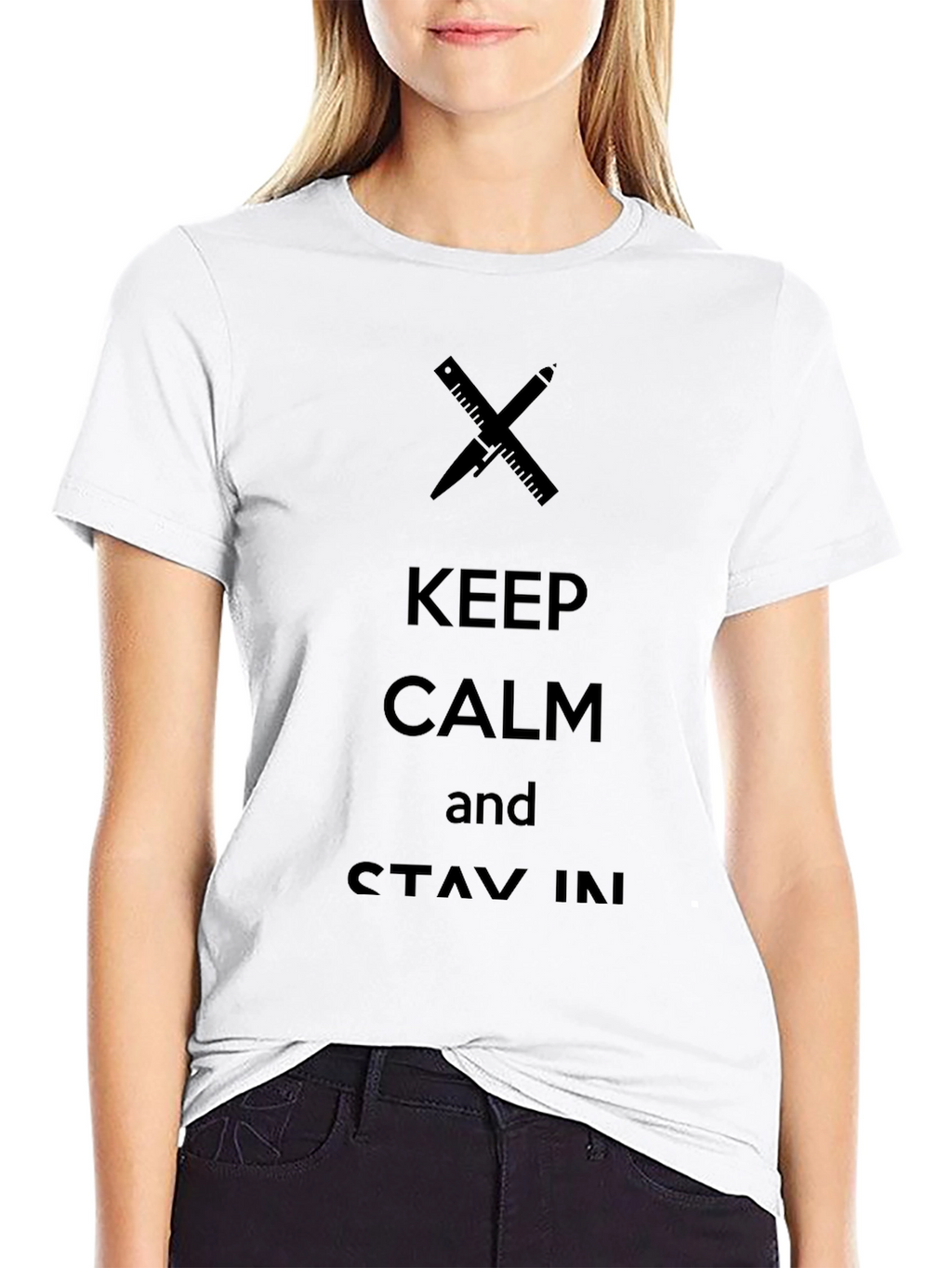 Keep Calm Architect Graphic T-Shirt - Stay In