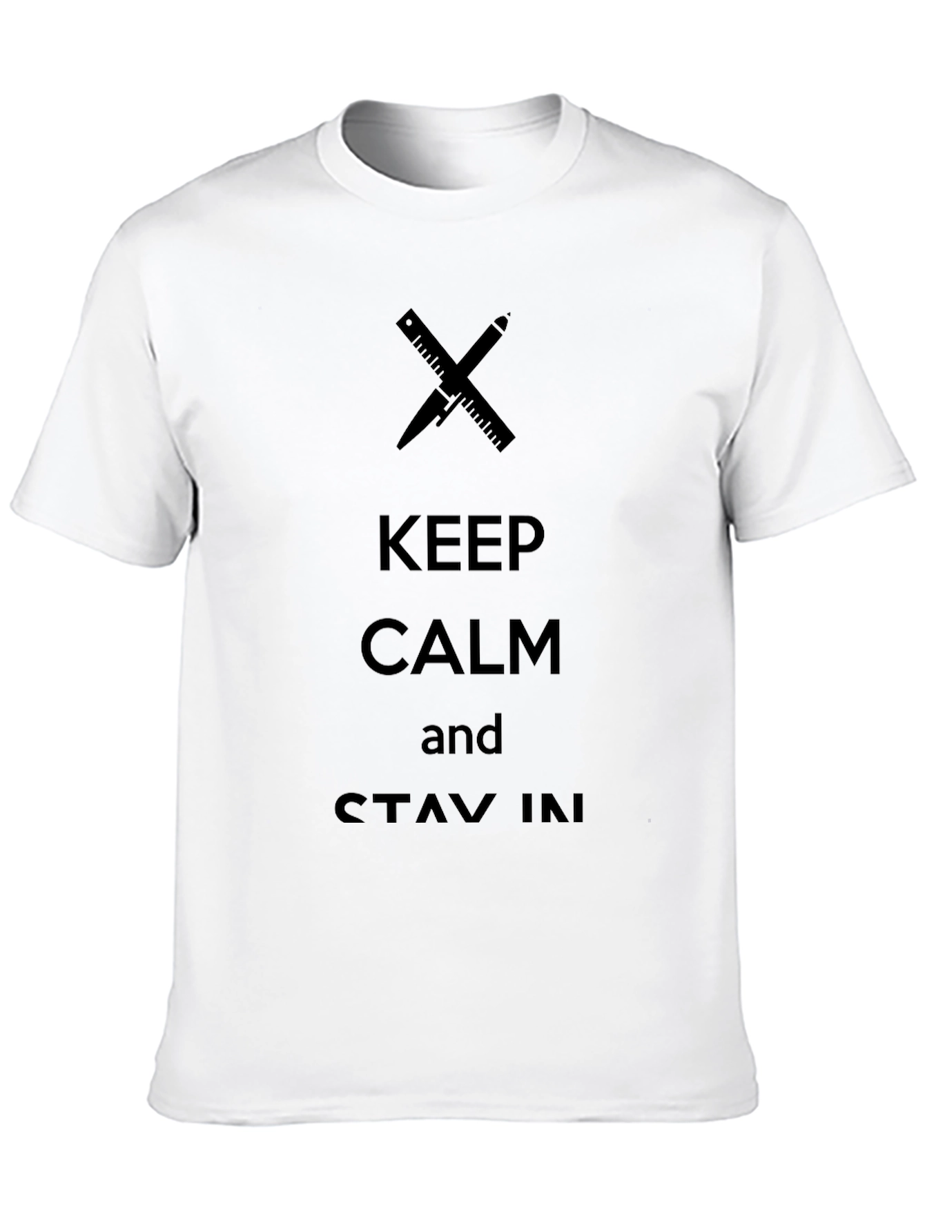 Keep Calm Architect Graphic T-Shirt - Stay In