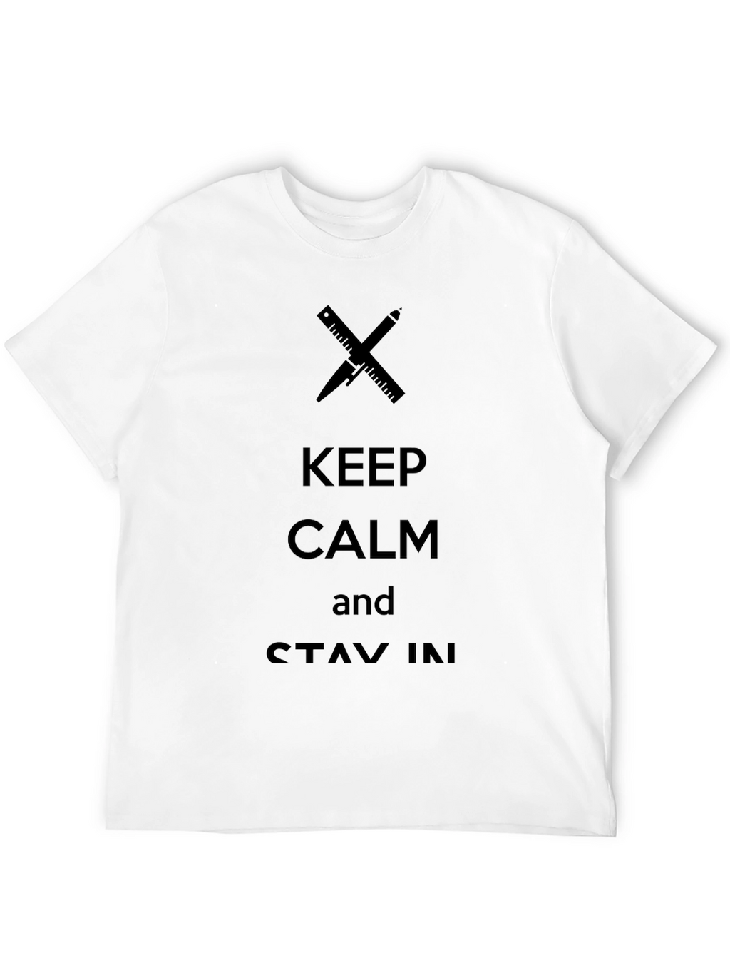 Keep Calm Architect Graphic T-Shirt - Stay In