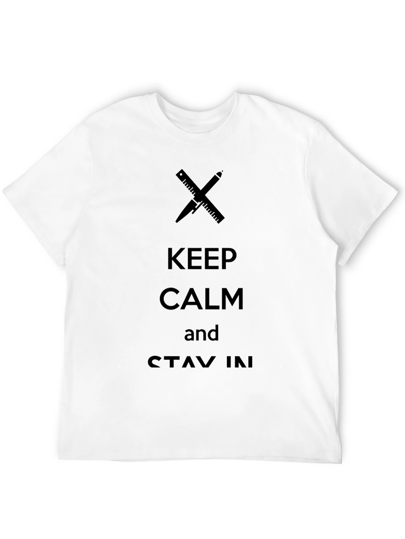 Keep Calm Architect Graphic T-Shirt - Stay In