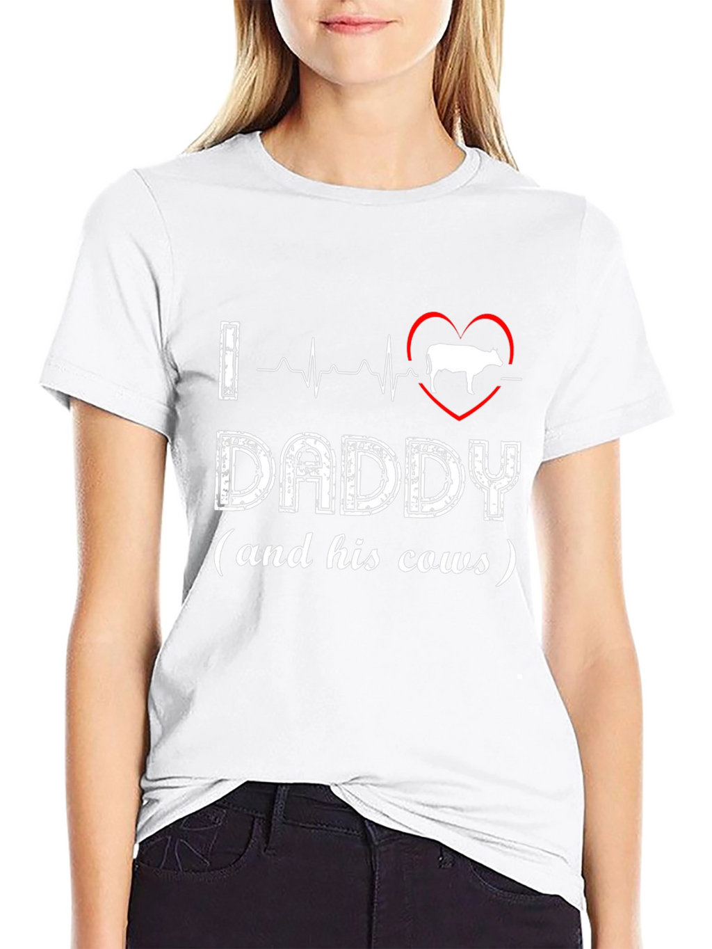 I Heart Daddy (and his cows) T-Shirt