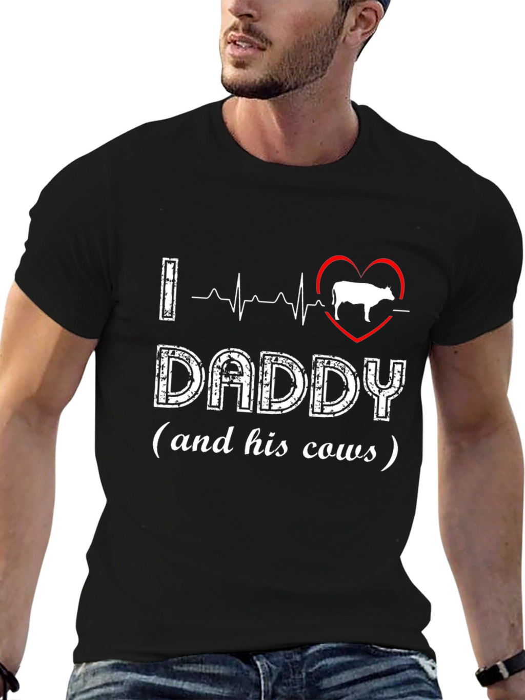 I Heart Daddy (and his cows) T-Shirt