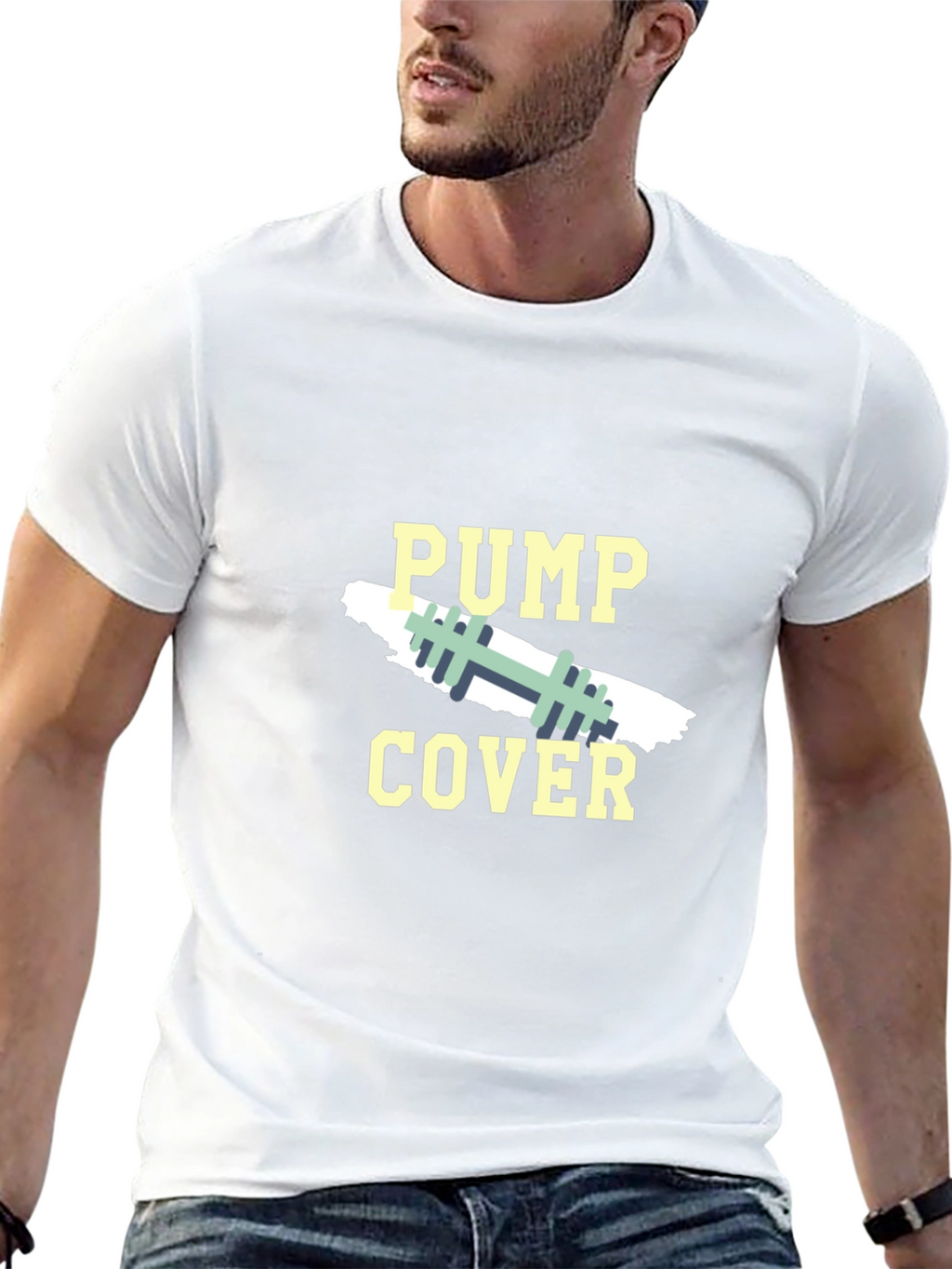 Pump Cover Graphic Tee - Workout T-Shirt