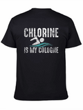 Chlorine is My Cologne T-Shirt - Swimmers Tee