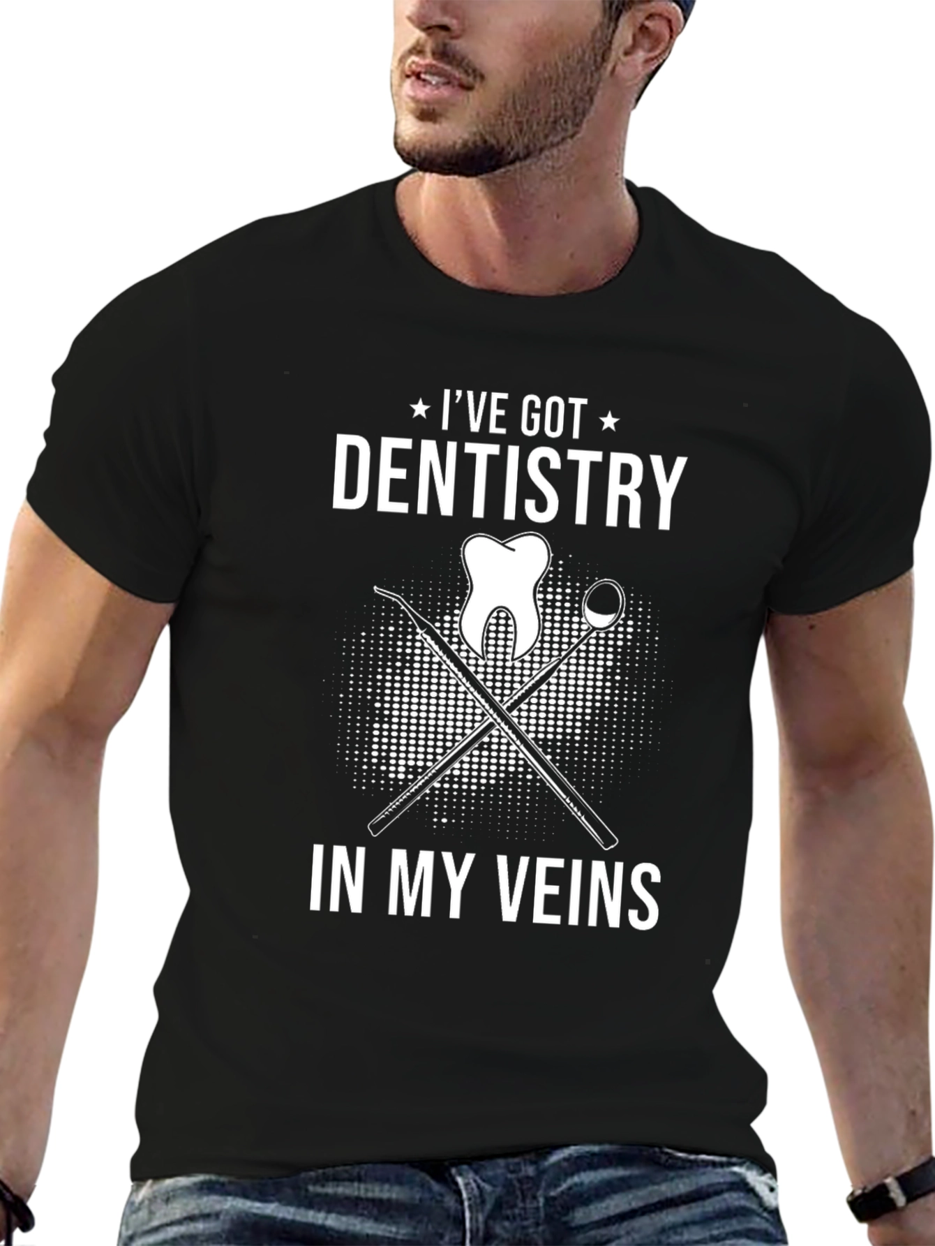 Dentistry in My Veins T-Shirt - Dentist Gift