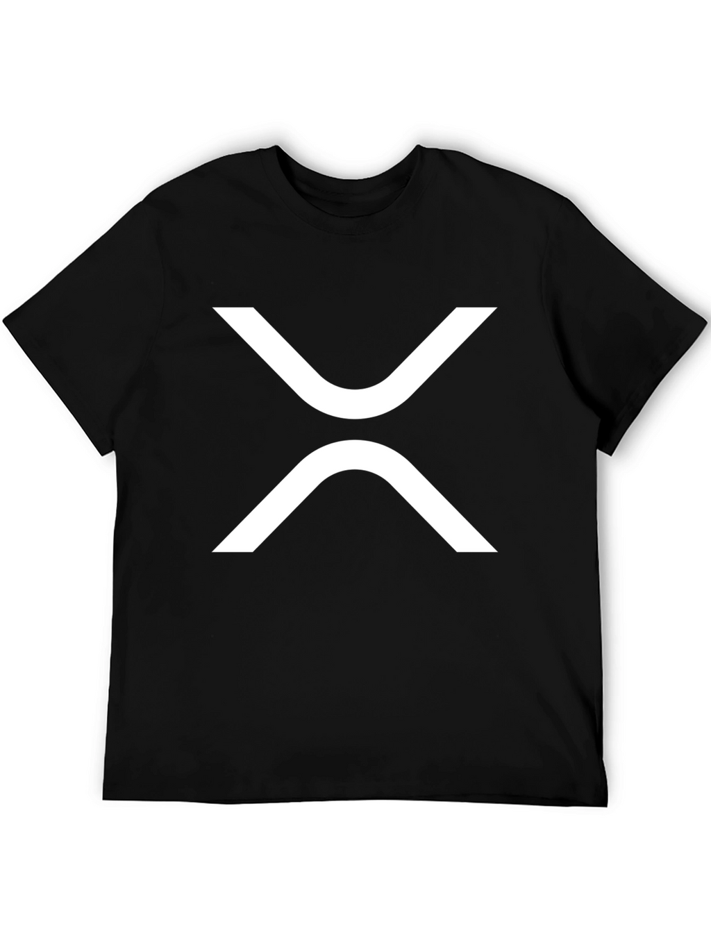 Ripple Crypto Black T-Shirt - Modern Graphic Tee