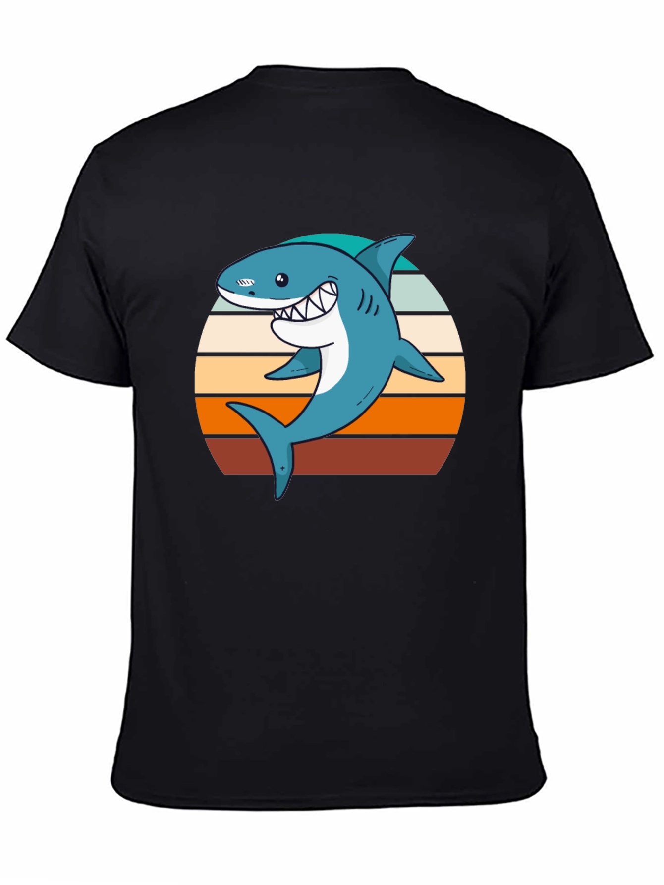 Retro Shark T-Shirt - Vintage Style Graphic Tee