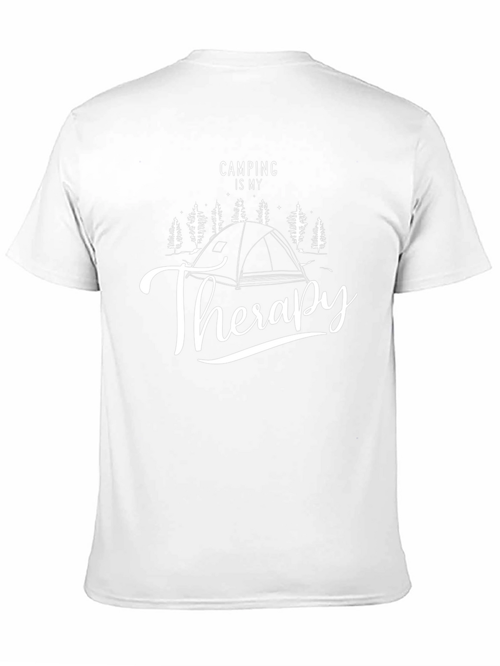 Camping Is My Therapy Graphic T-Shirt