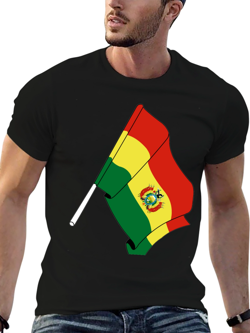 Bolivia Flag T-Shirt - Show Your Pride!