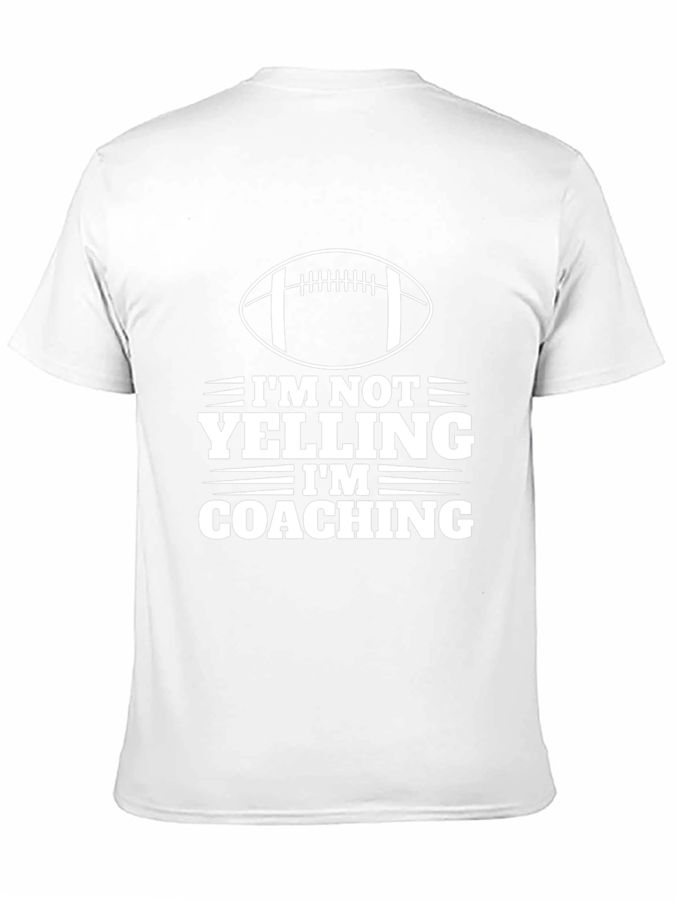 Im Not Yelling Im Coaching Graphic T-Shirt
