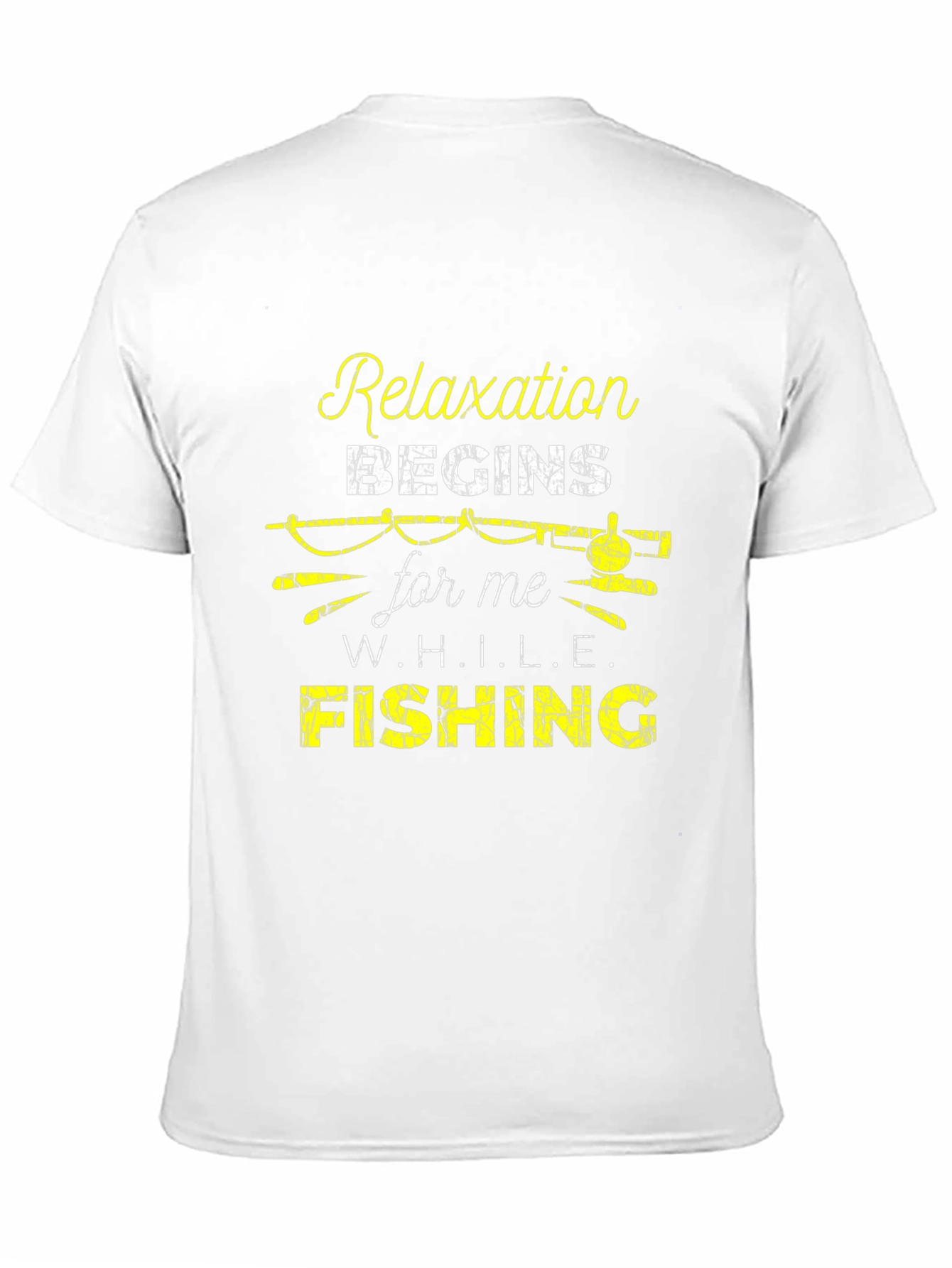 Relaxation Begins Fishing T-Shirt
