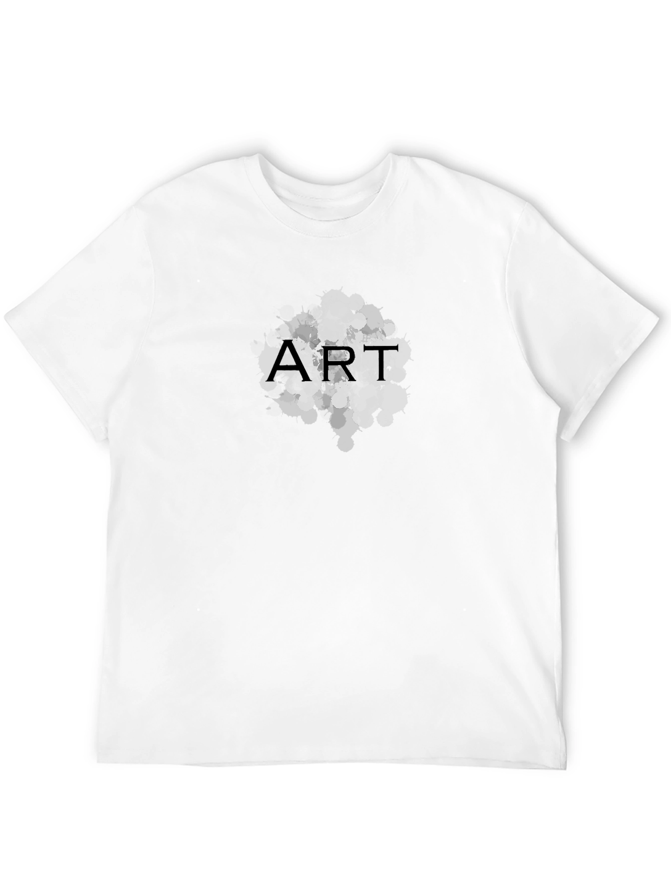 Art Graphic Black T-Shirt for Men