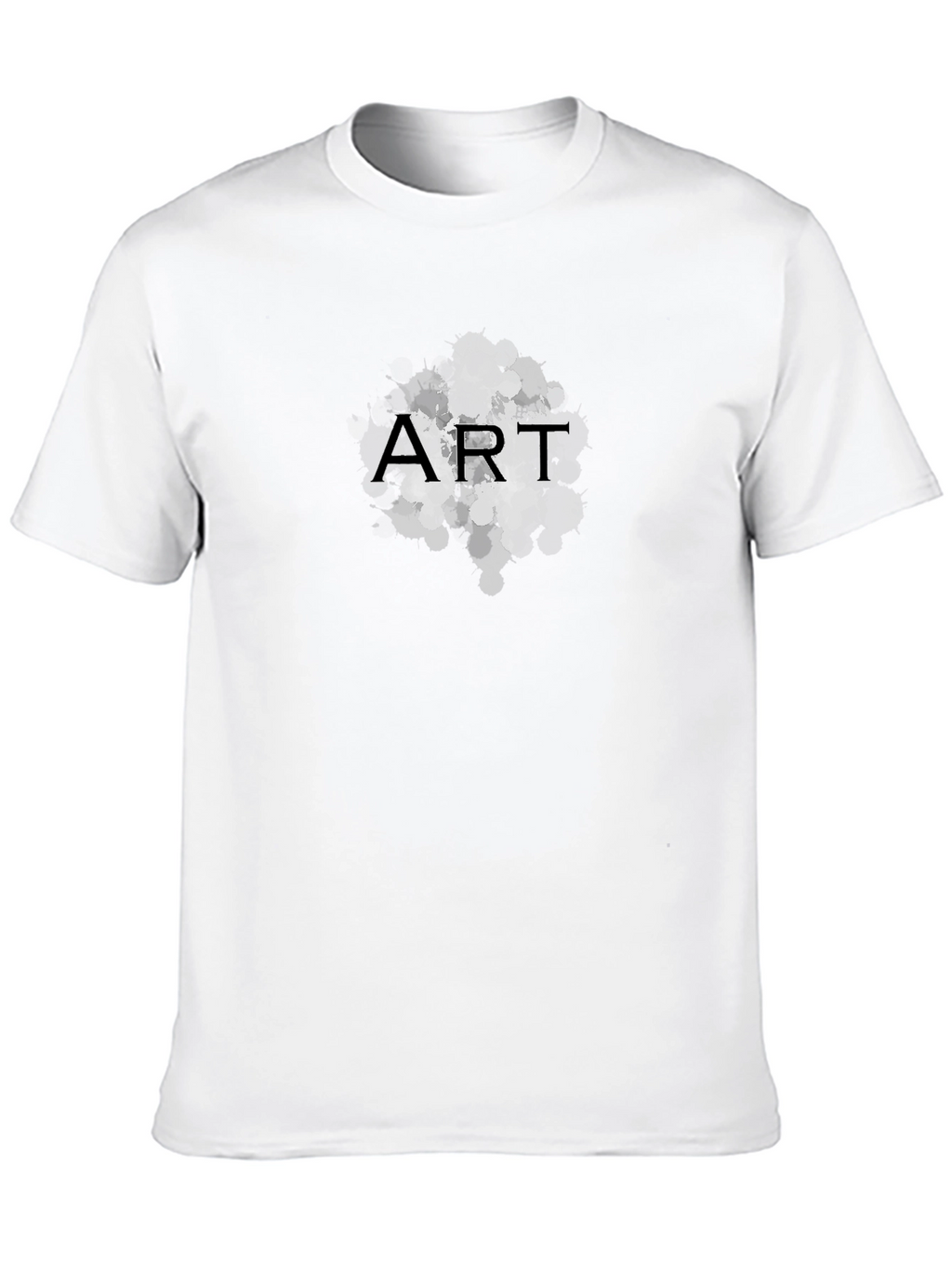 Art Graphic Black T-Shirt for Men