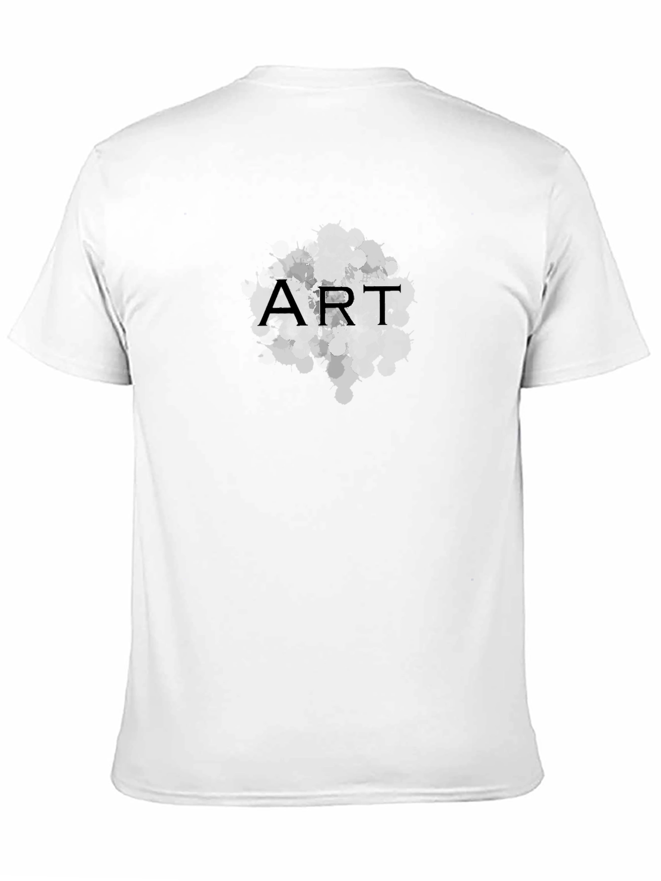 Art Graphic Black T-Shirt for Men