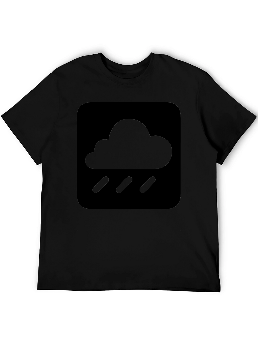 Rainy Day Cloud Graphic T-Shirt - Soft Cotton Tee