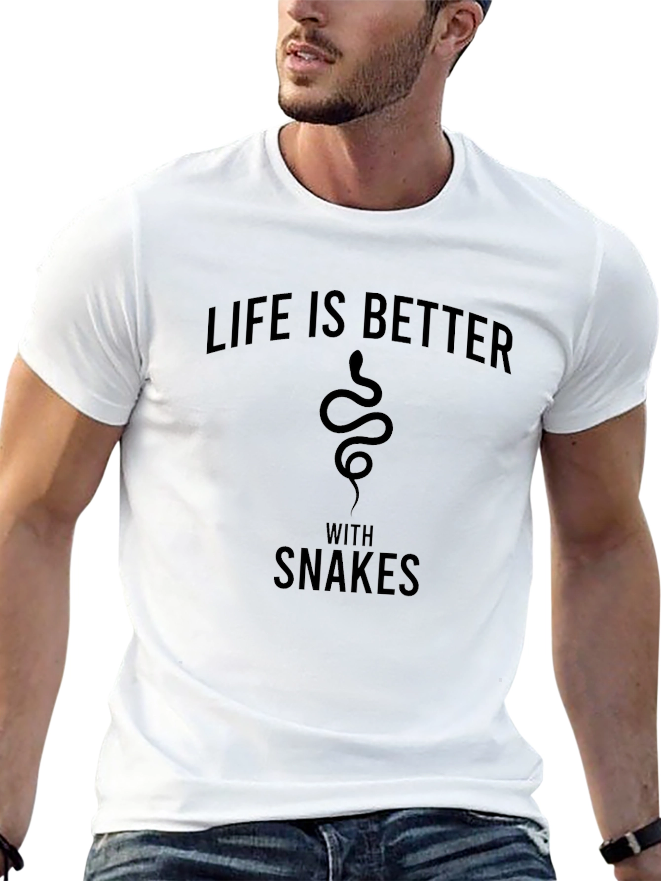 Life is Better with Snakes T-Shirt