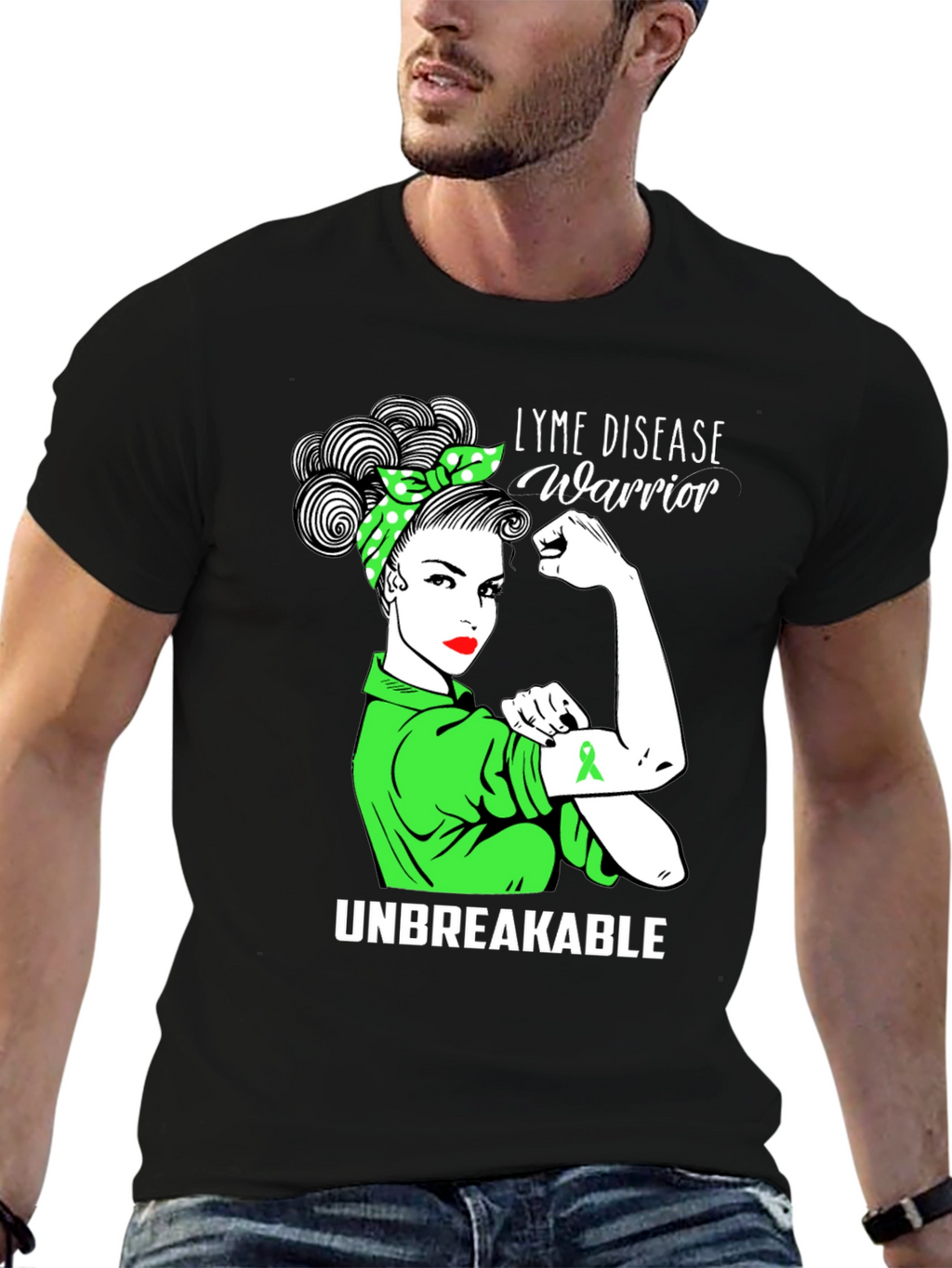Lyme Disease Warrior T-Shirt - Unbreakable Awareness Tee