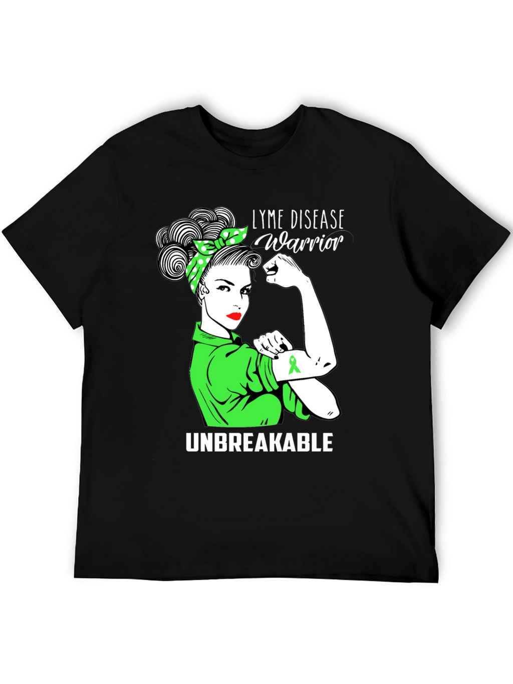 Lyme Disease Warrior T-Shirt - Unbreakable Awareness Tee