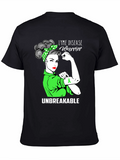 Lyme Disease Warrior T-Shirt - Unbreakable Awareness Tee