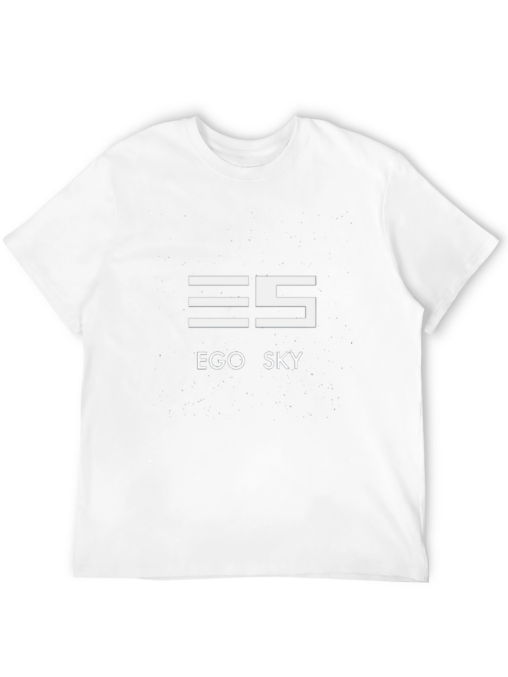 Ego Sky Graphic Tee - Stylish Black Cotton T-Shirt