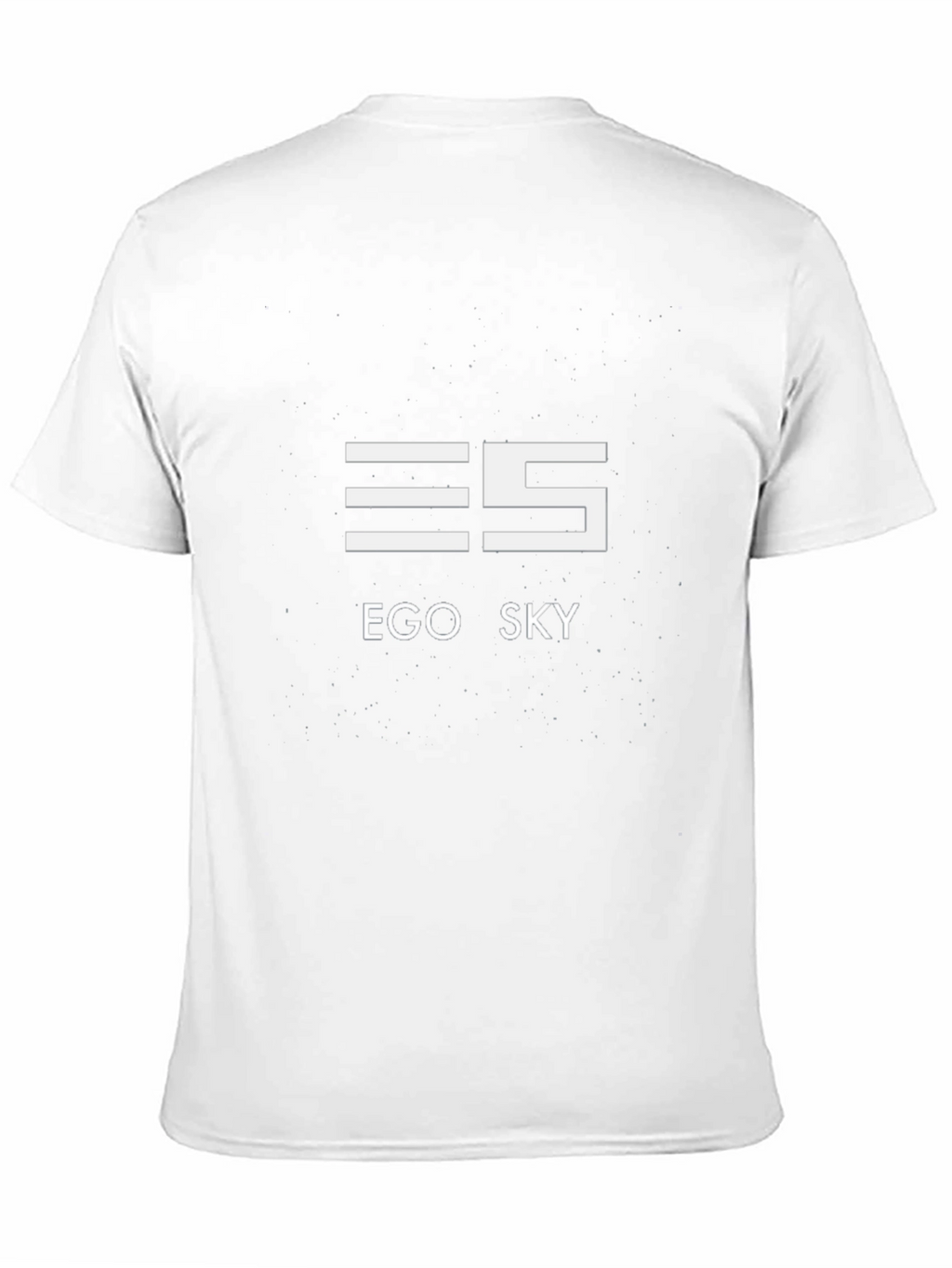 Ego Sky Graphic Tee - Stylish Black Cotton T-Shirt