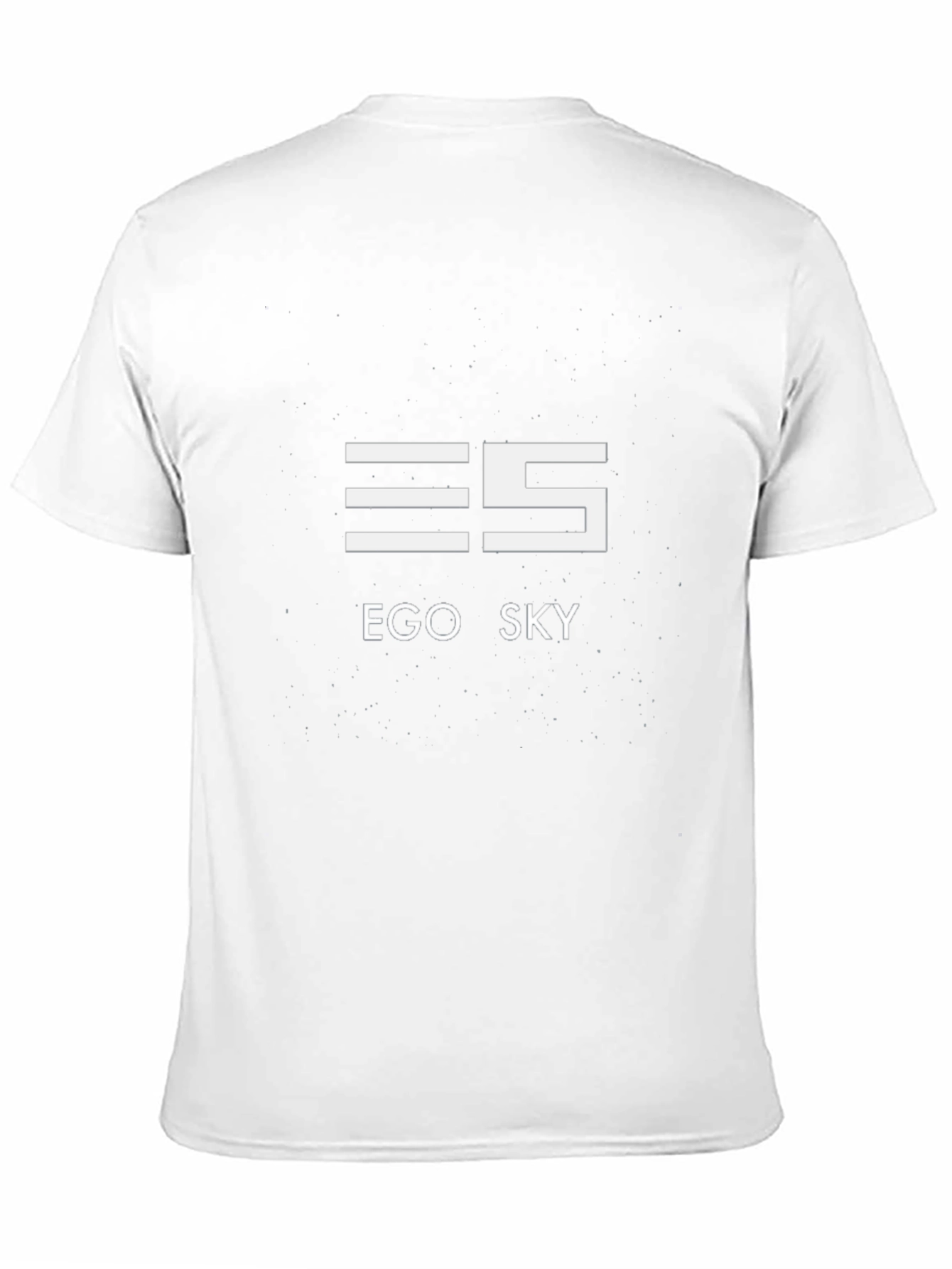 Ego Sky Graphic Tee - Stylish Black Cotton T-Shirt