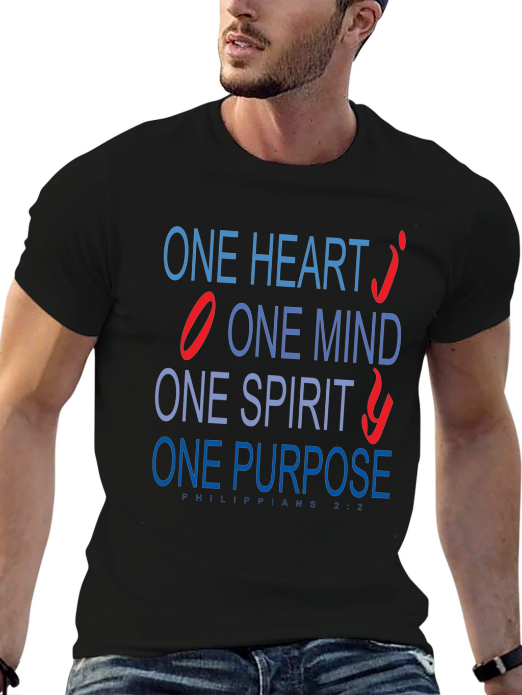 One Heart Christian T-Shirt