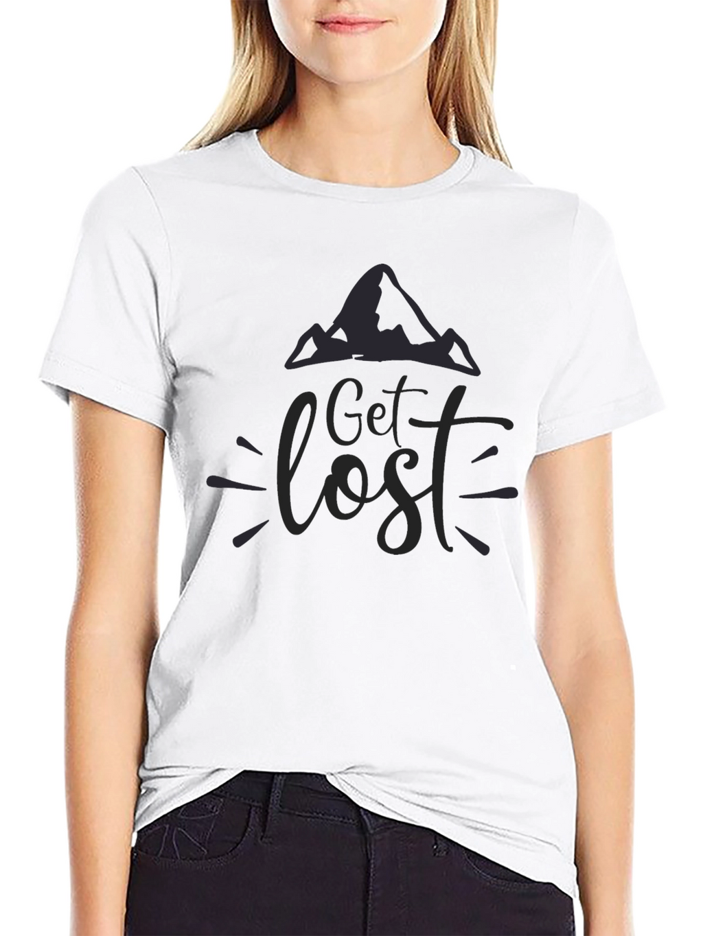 Get Lost Mountain Graphic T-Shirt