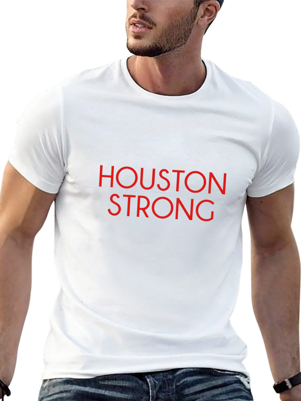 Houston Strong Black T-Shirt