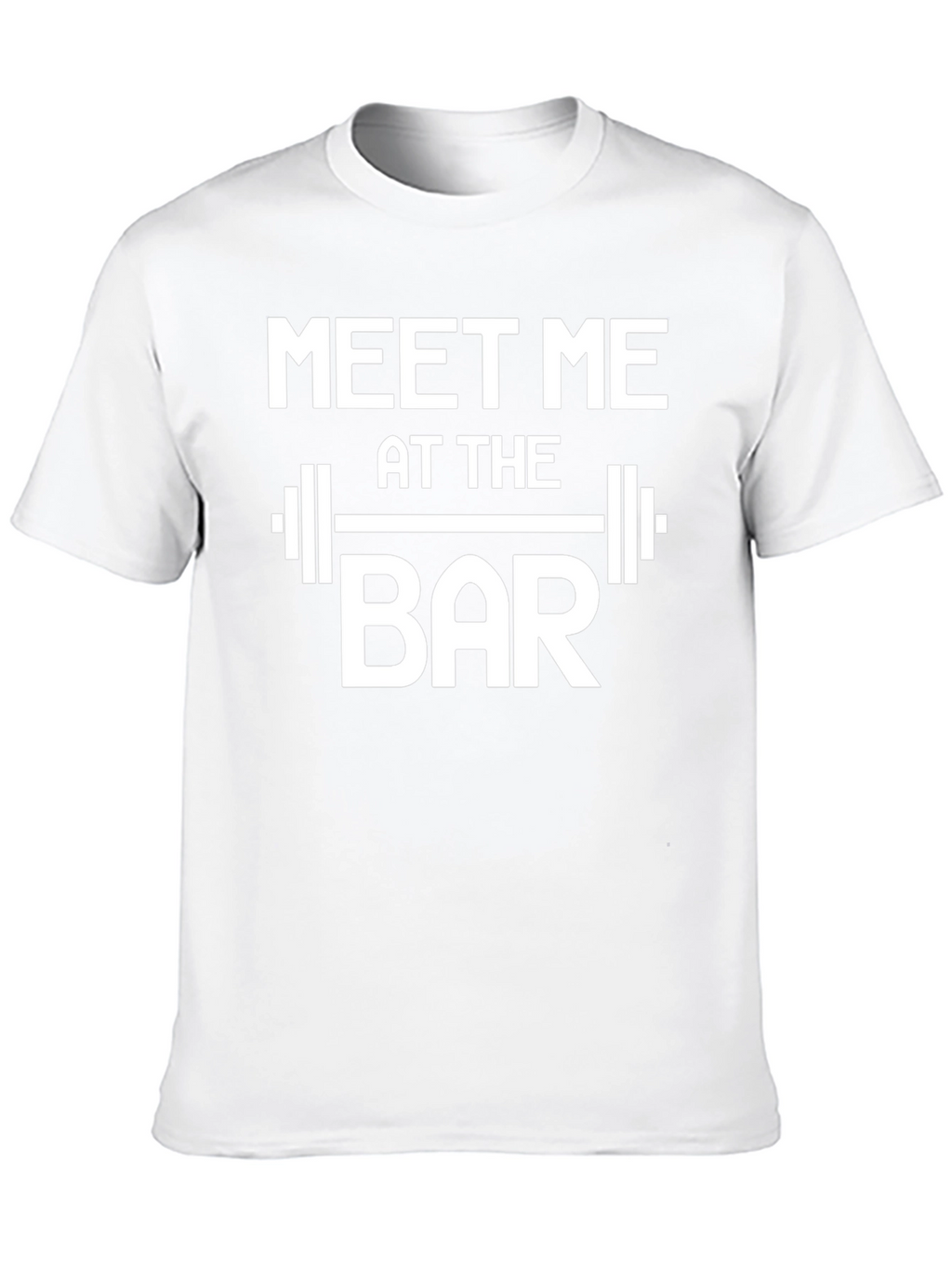 Meet Me at The Bar T-Shirt Gym Workout