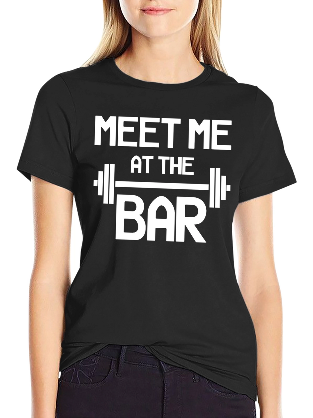 Meet Me at The Bar T-Shirt Gym Workout